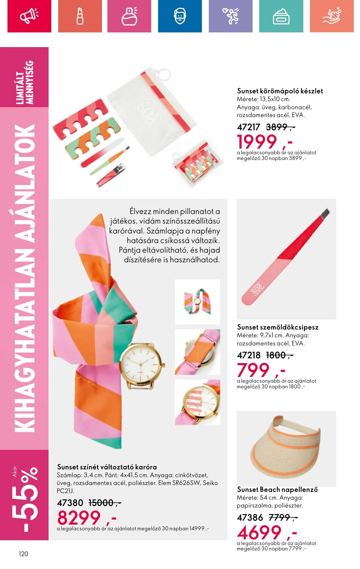 Oriflame akciós újság 10.20–11.09 – 120. oldal
