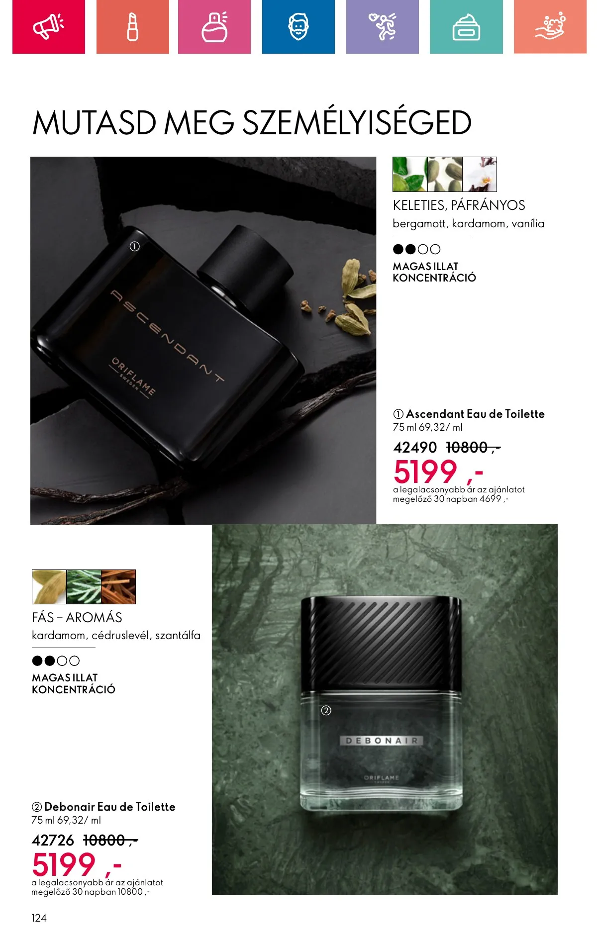 Oriflame akciós újság 10.20–11.09 – 124. oldal