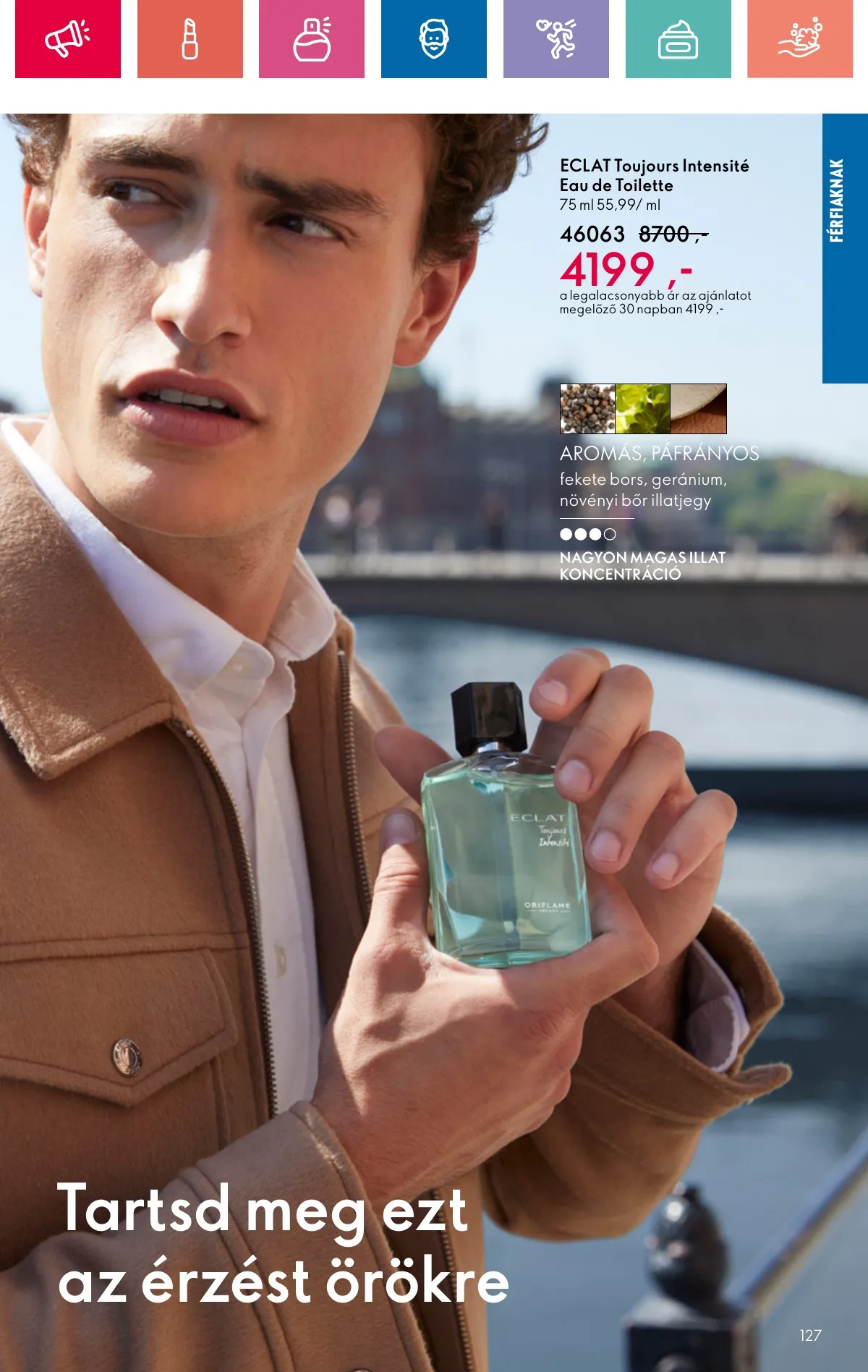 Oriflame akciós újság 10.20–11.09 – 127. oldal