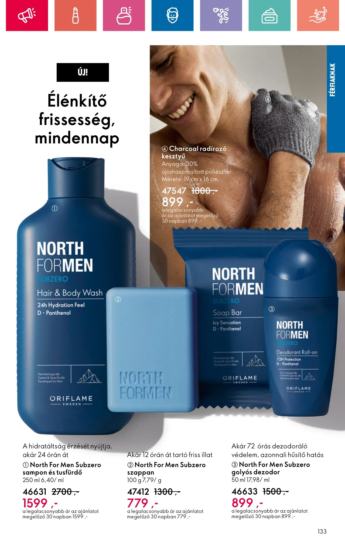 Oriflame akciós újság 10.20–11.09 – 133. oldal