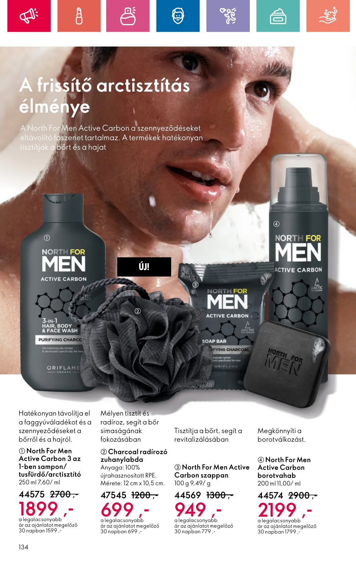 Oriflame akciós újság 10.20–11.09 – 134. oldal