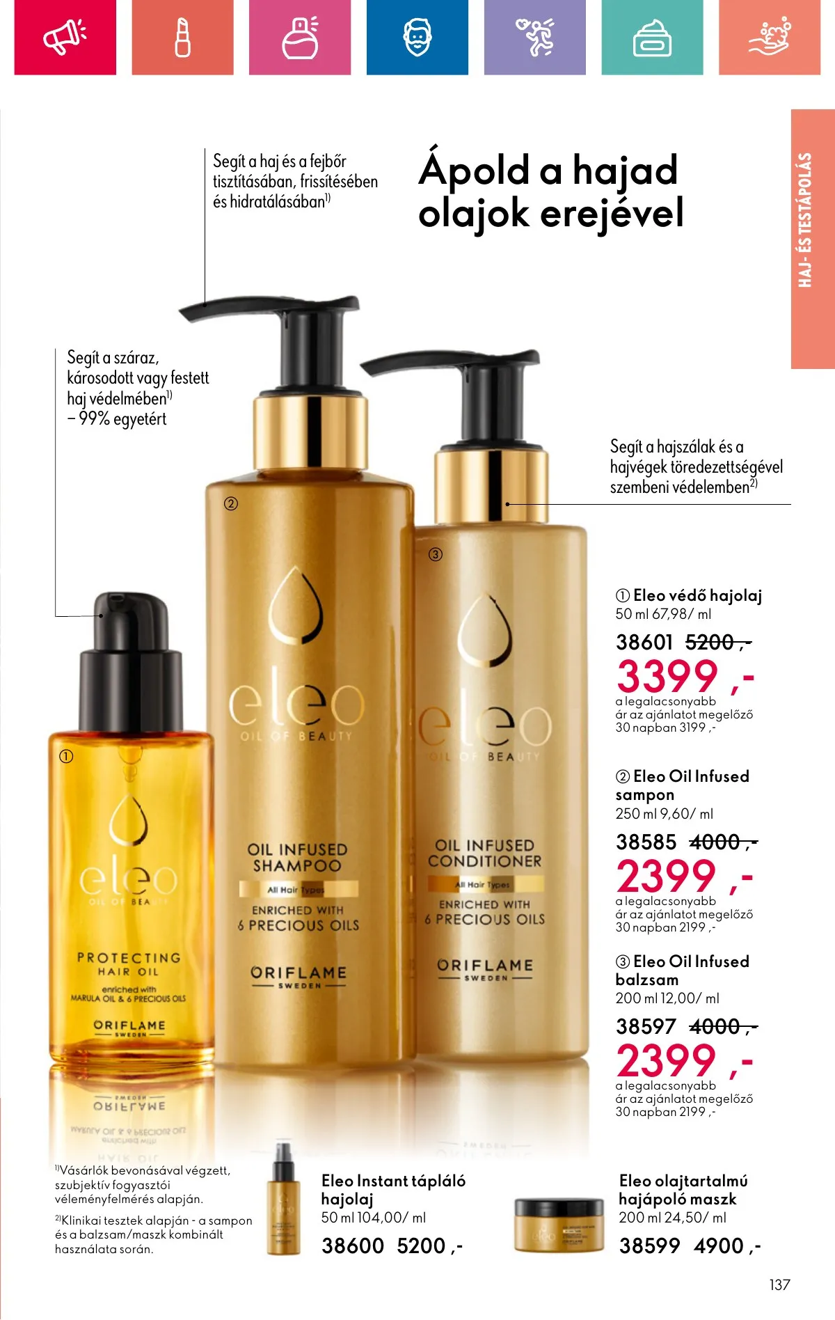 Oriflame akciós újság 10.20–11.09 – 137. oldal