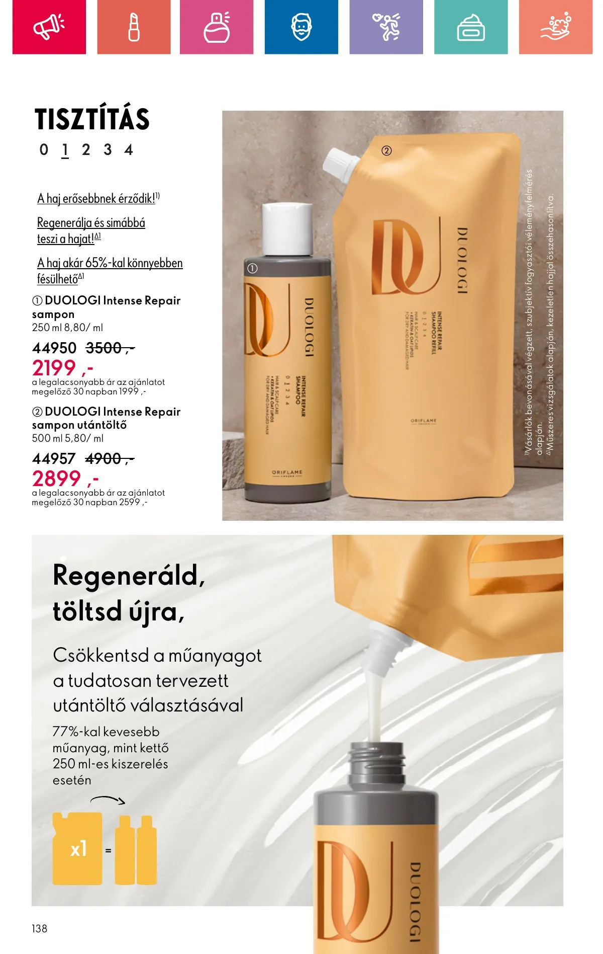 Oriflame akciós újság 10.20–11.09 – 138. oldal