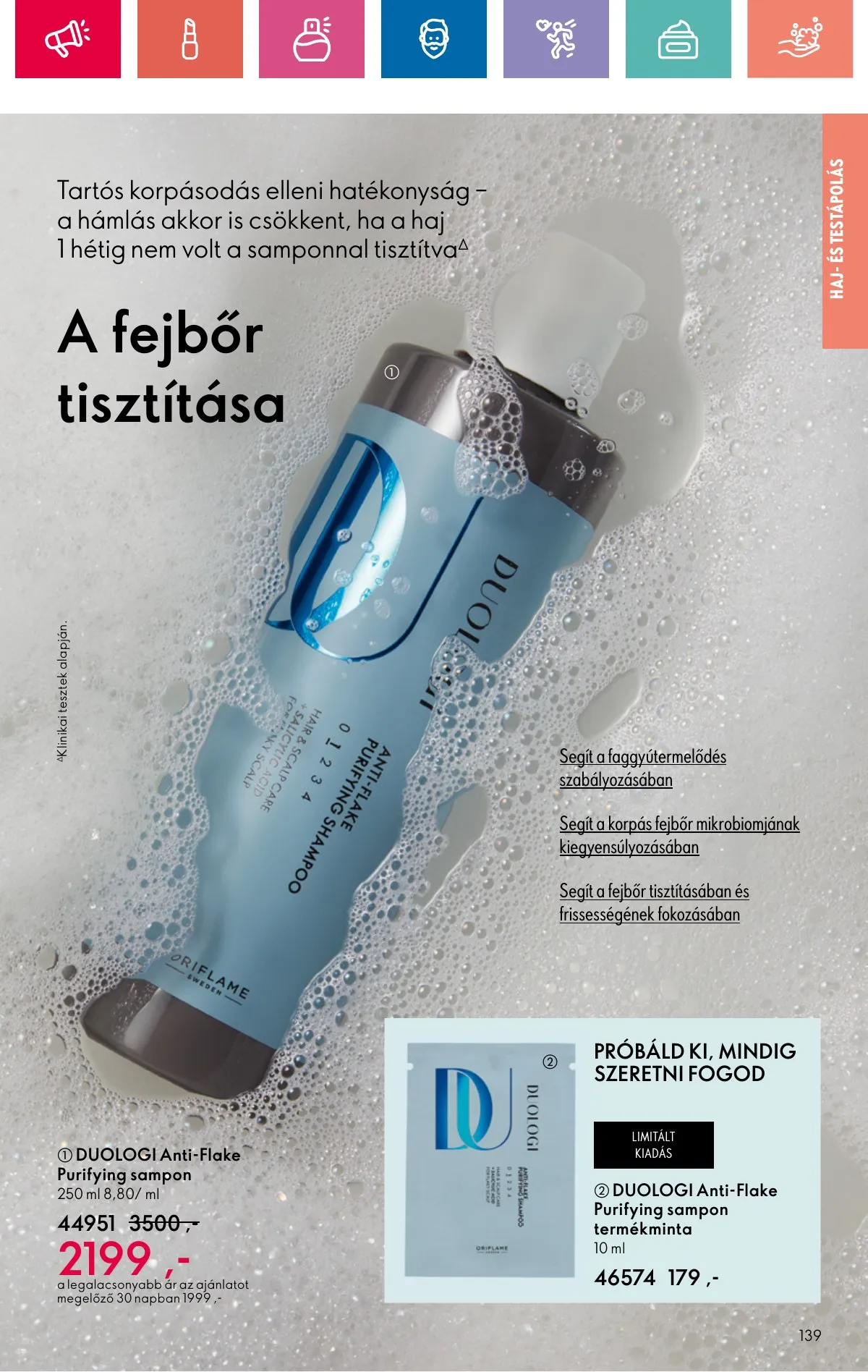 Oriflame akciós újság 10.20–11.09 – 139. oldal