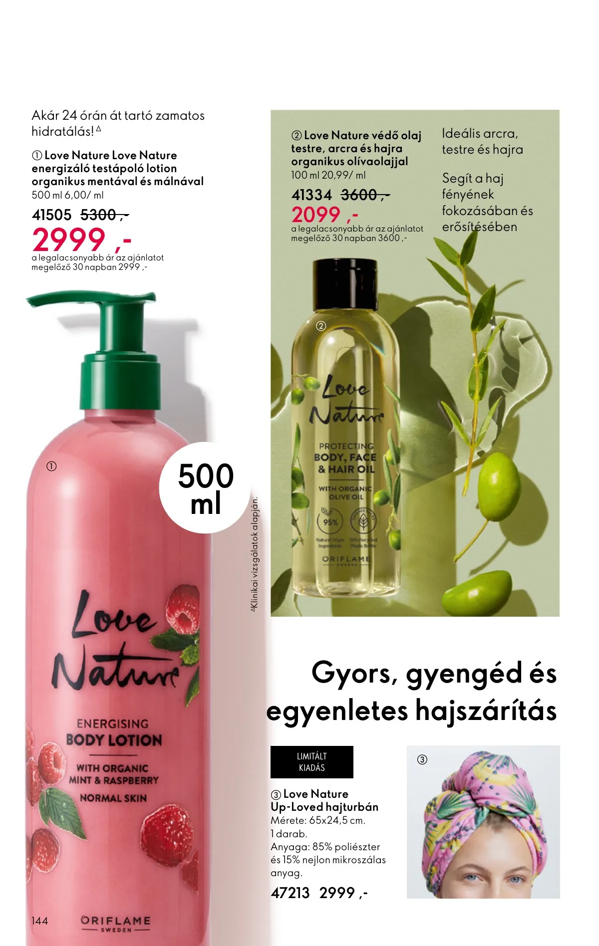 Oriflame akciós újság 10.20–11.09 – 144. oldal