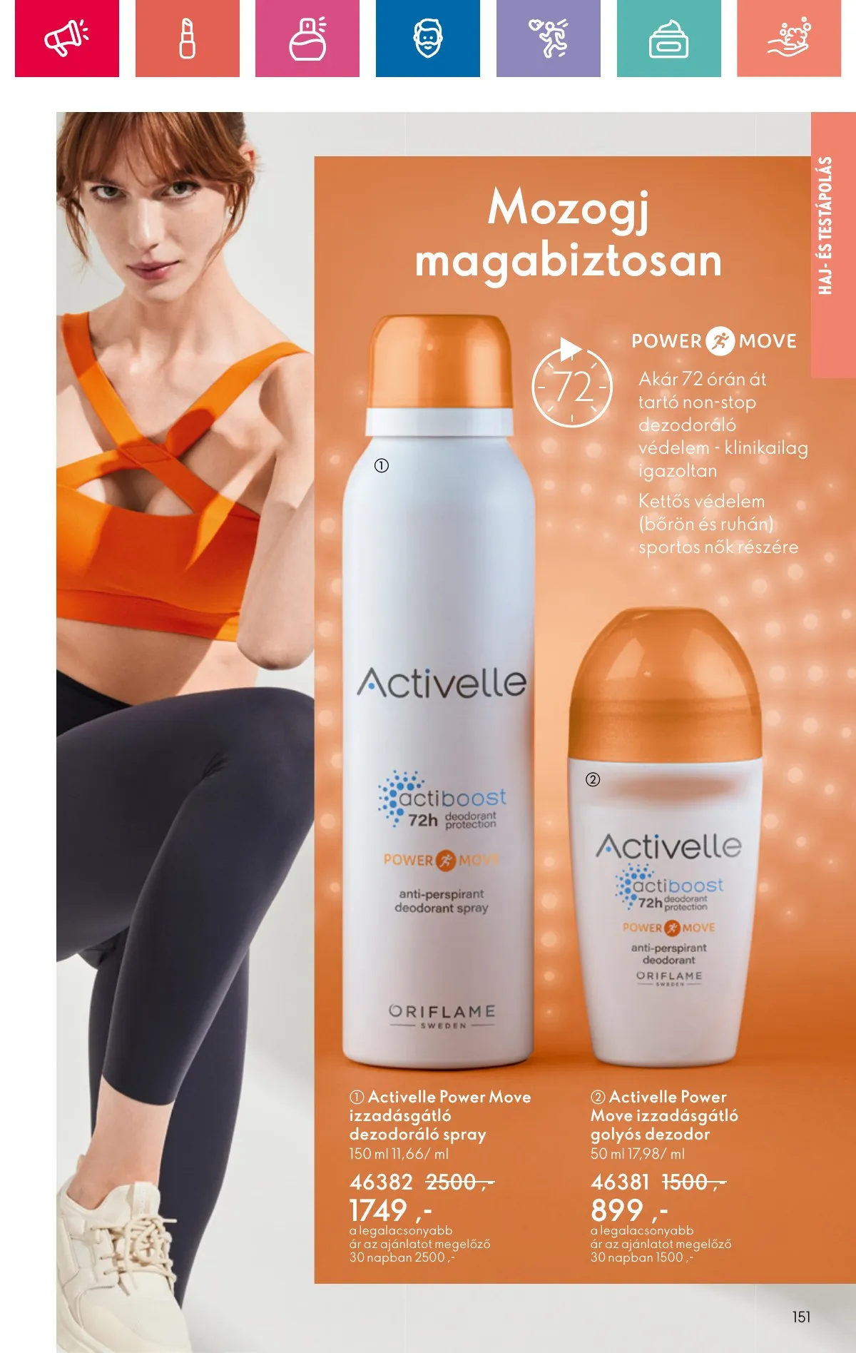 Oriflame akciós újság 10.20–11.09 – 151. oldal