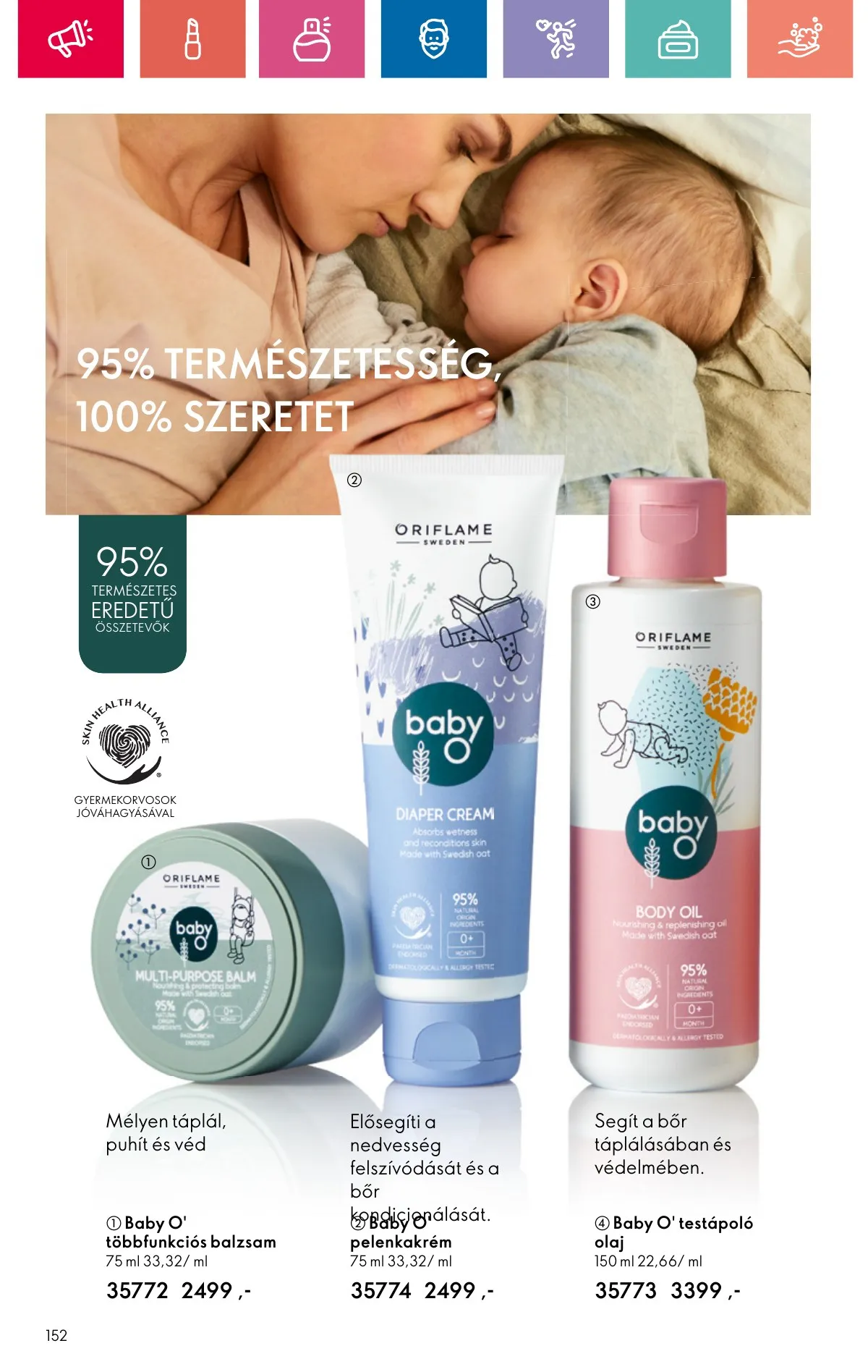 Oriflame akciós újság 10.20–11.09 – 152. oldal
