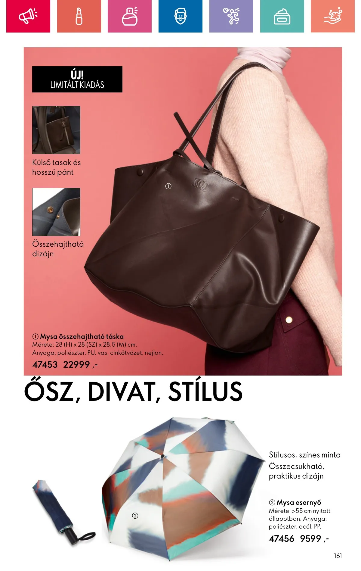 Oriflame akciós újság 10.20–11.09 – 161. oldal