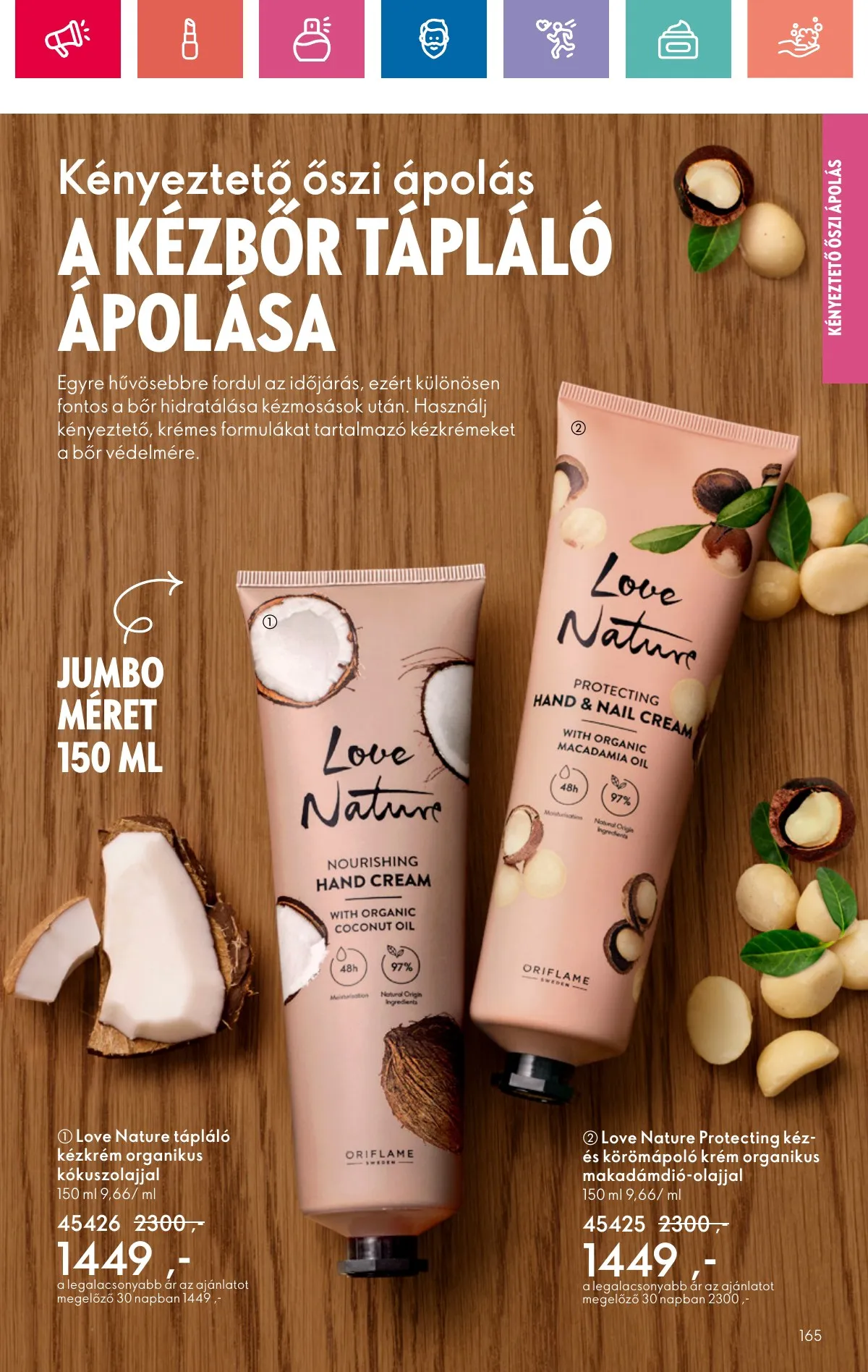 Oriflame akciós újság 10.20–11.09 – 165. oldal