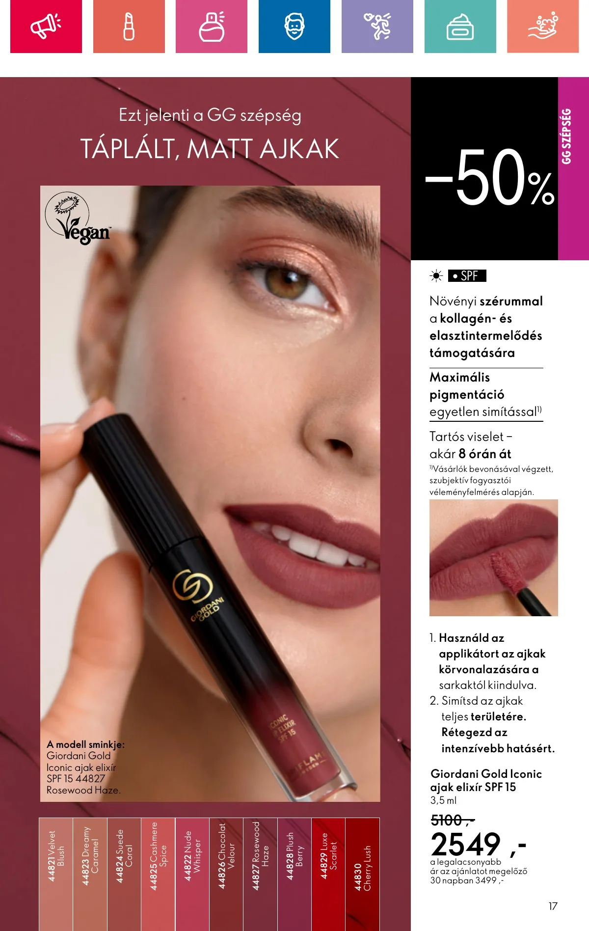 Oriflame akciós újság 10.20–11.09 – 17. oldal