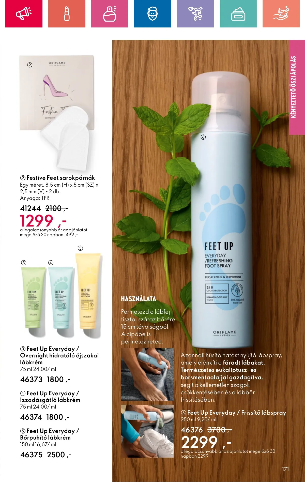 Oriflame akciós újság 10.20–11.09 – 171. oldal