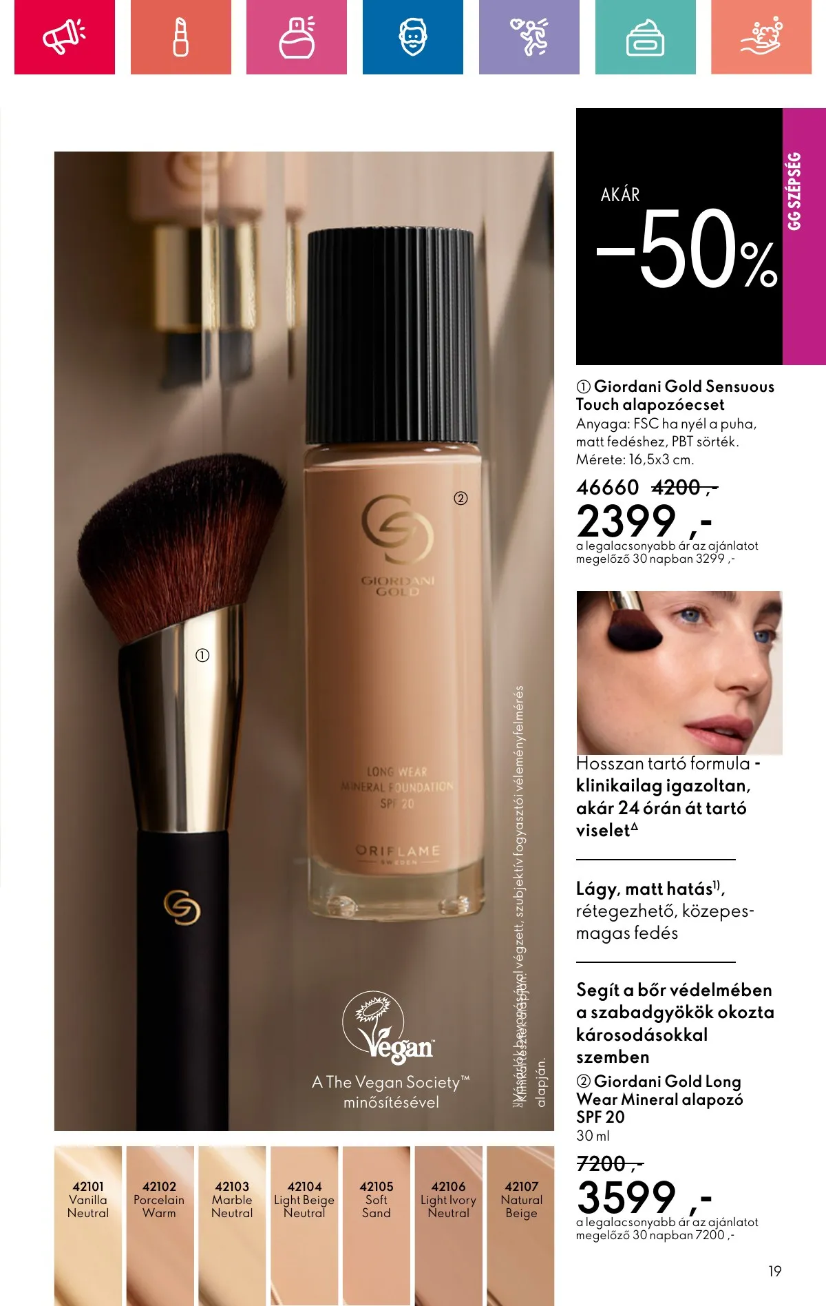 Oriflame akciós újság 10.20–11.09 – 19. oldal