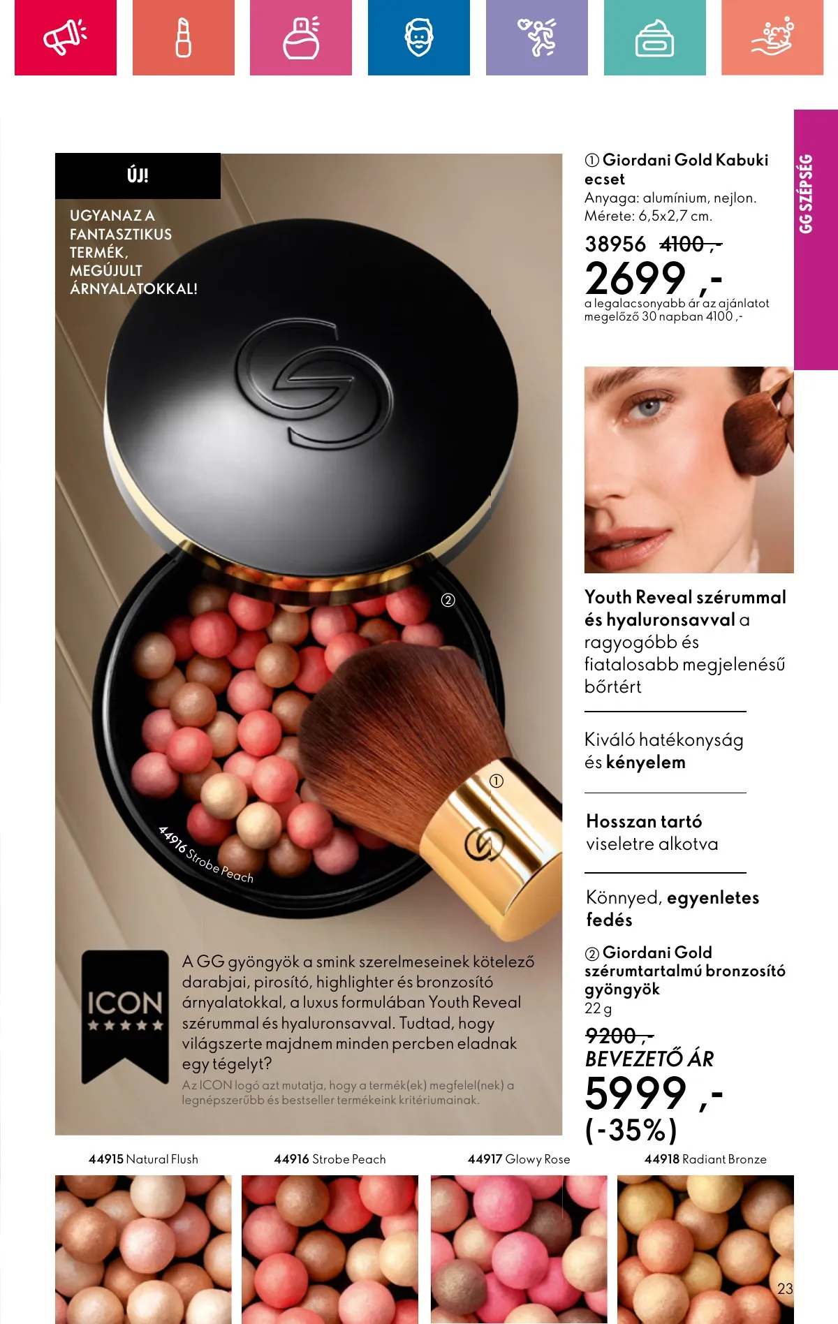 Oriflame akciós újság 10.20–11.09 – 23. oldal