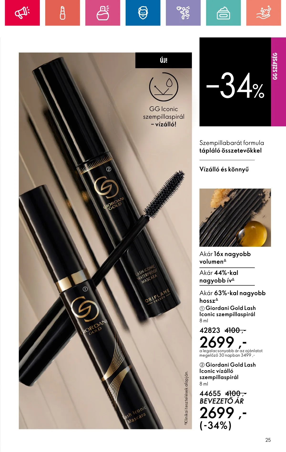 Oriflame akciós újság 10.20–11.09 – 25. oldal