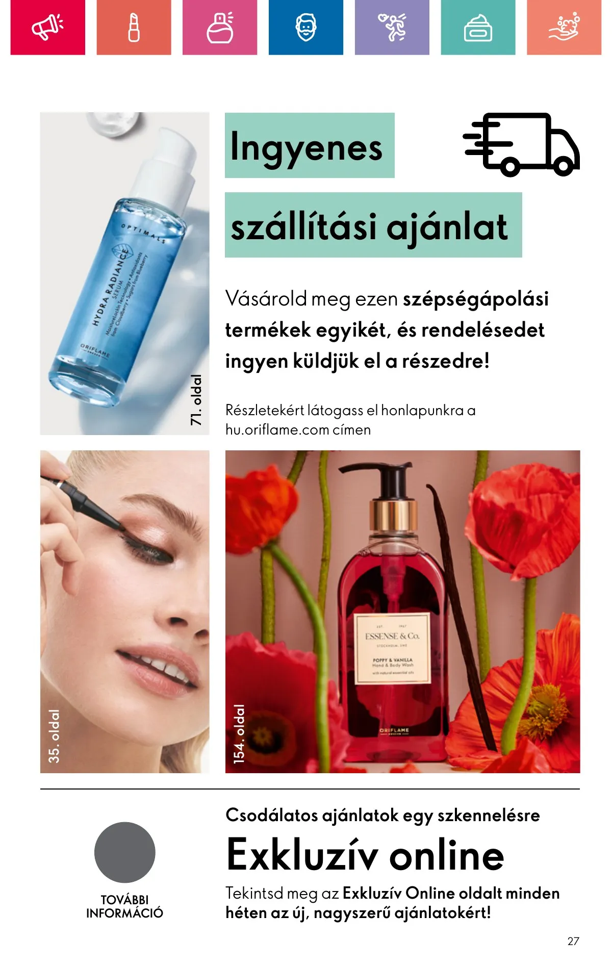 Oriflame akciós újság 10.20–11.09 – 27. oldal