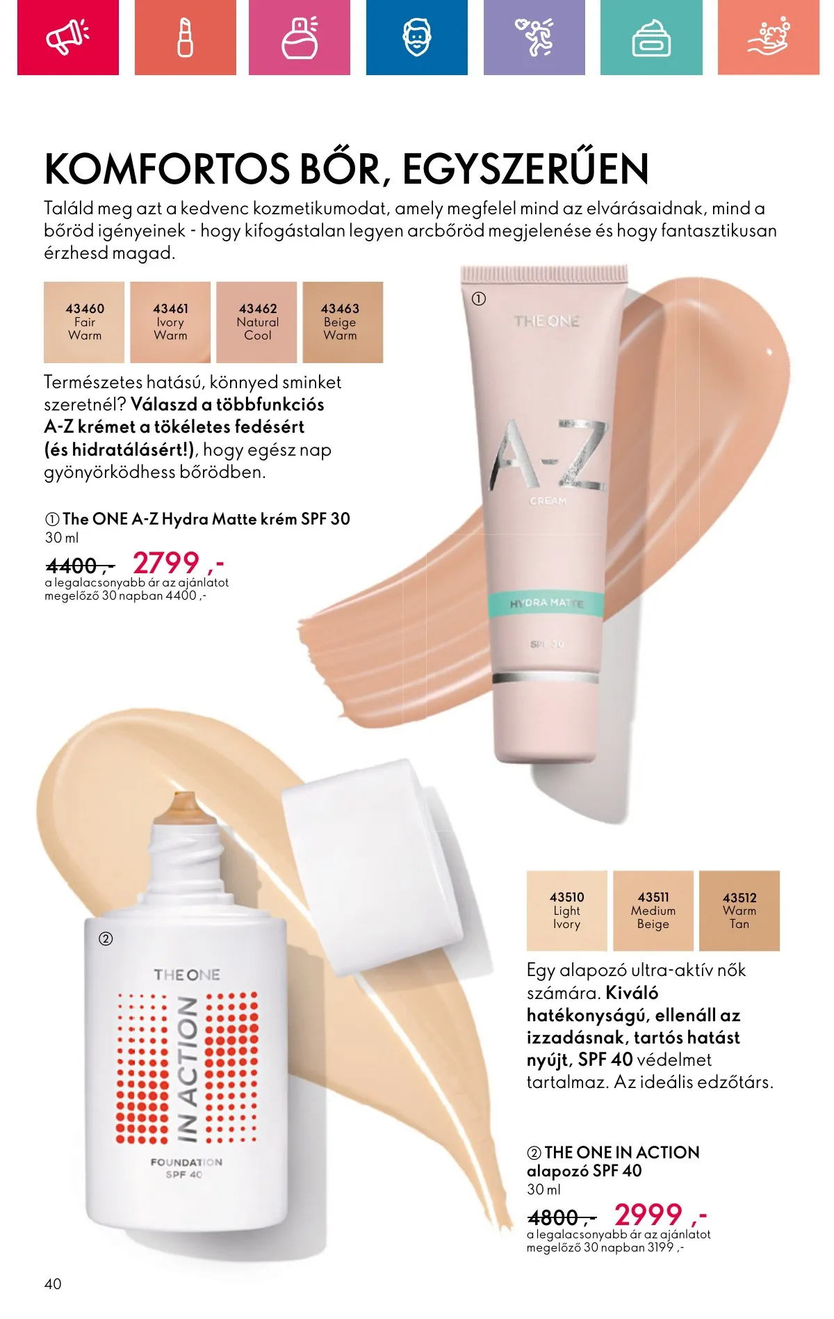Oriflame akciós újság 10.20–11.09 – 40. oldal