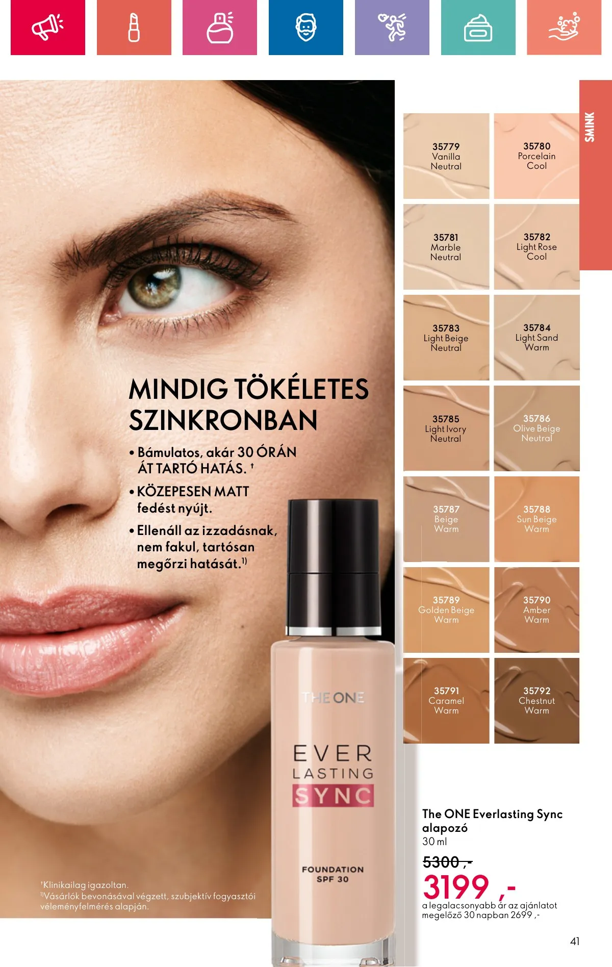 Oriflame akciós újság 10.20–11.09 – 41. oldal
