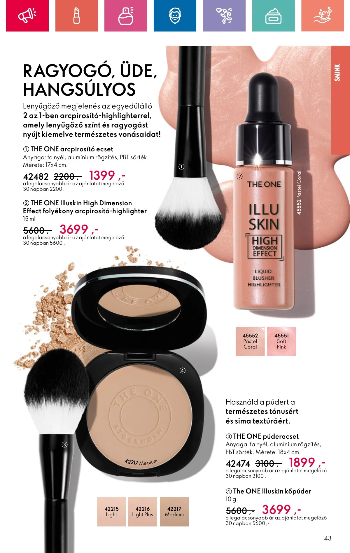 Oriflame akciós újság 10.20–11.09 – 43. oldal
