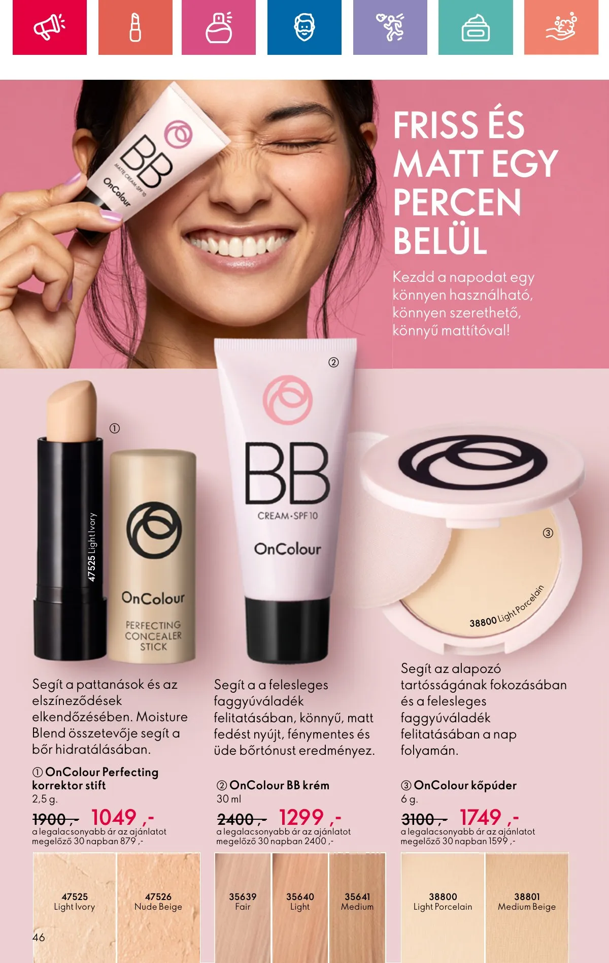 Oriflame akciós újság 10.20–11.09 – 46. oldal