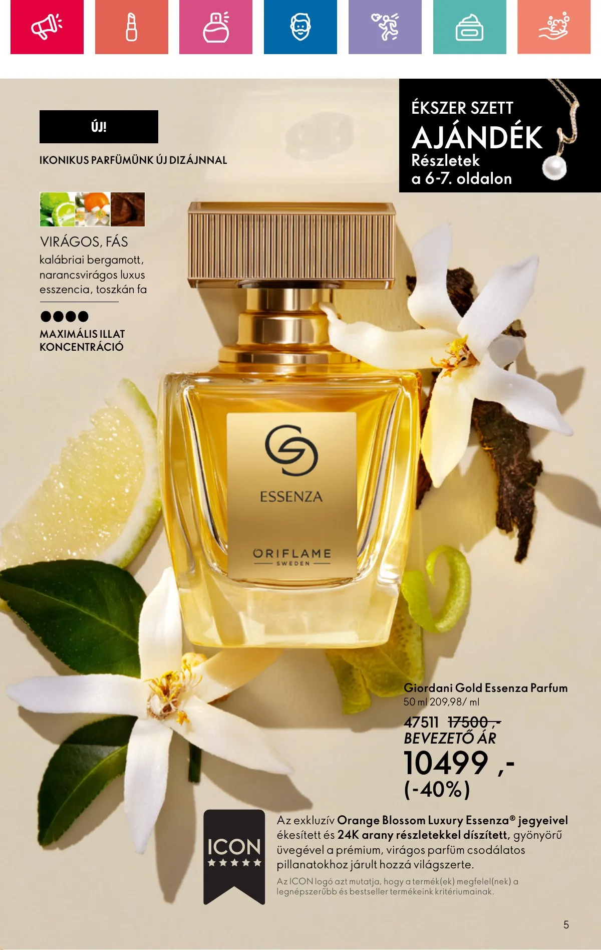 Oriflame akciós újság 10.20–11.09 – 5. oldal