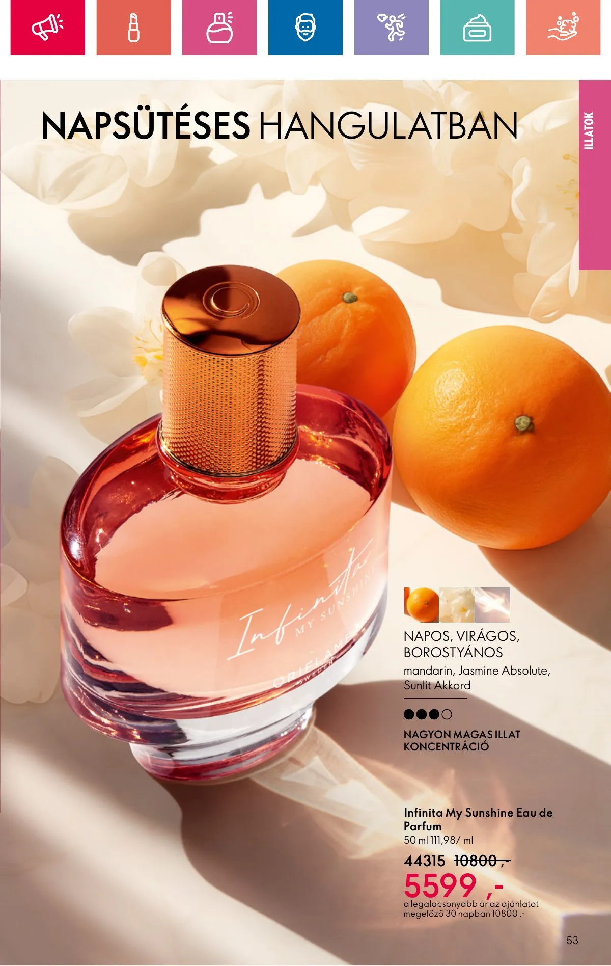 Oriflame akciós újság 10.20–11.09 – 53. oldal