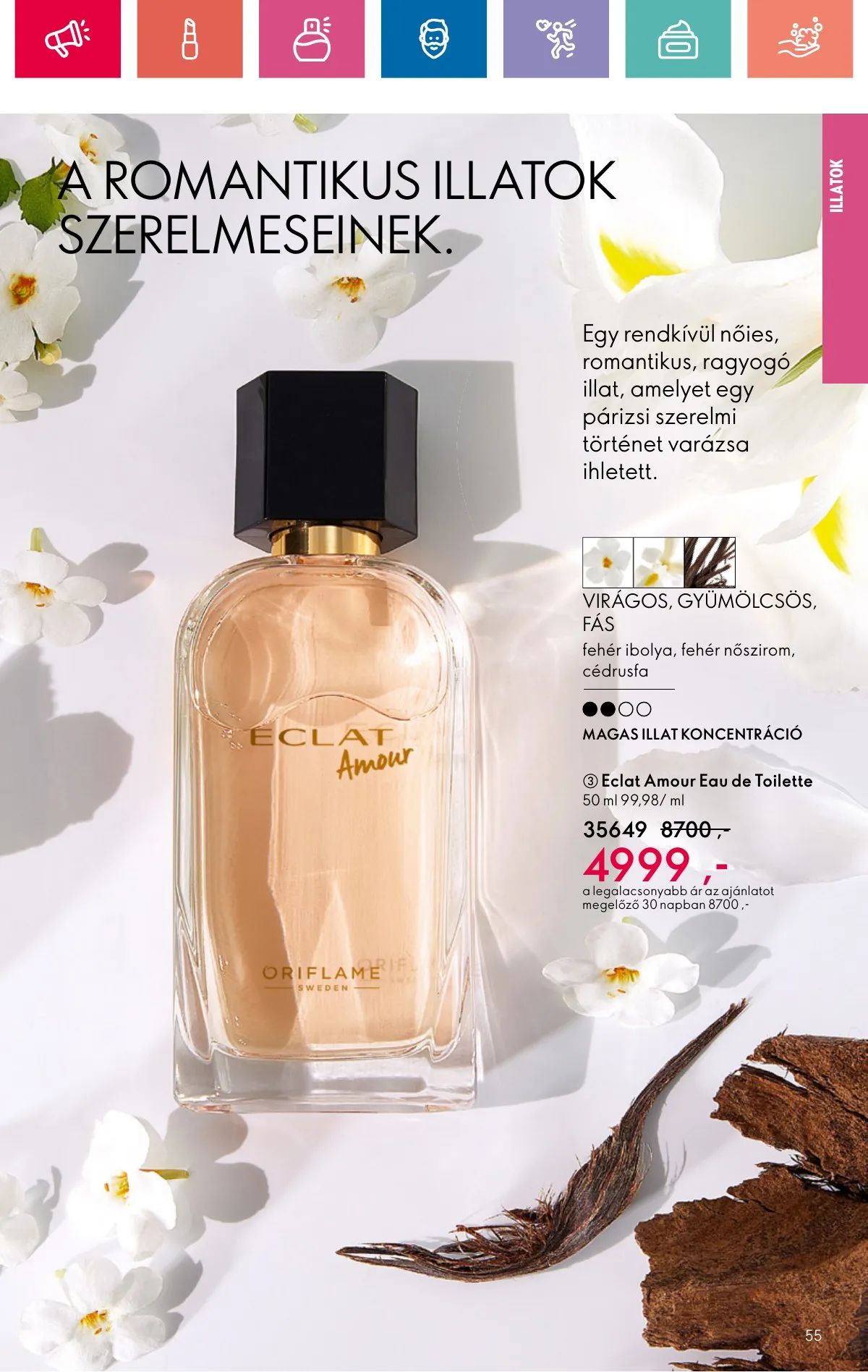 Oriflame akciós újság 10.20–11.09 – 55. oldal