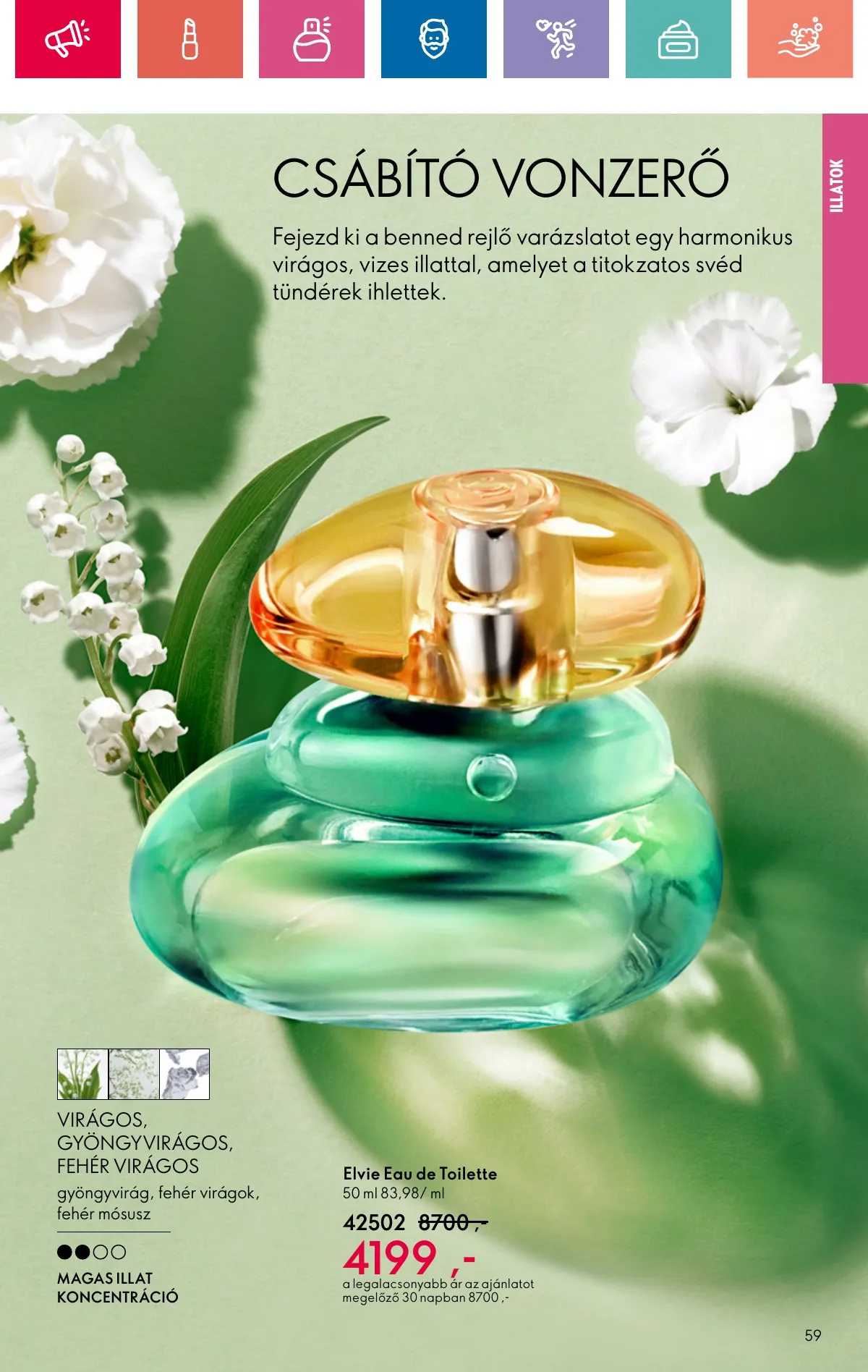 Oriflame akciós újság 10.20–11.09 – 59. oldal