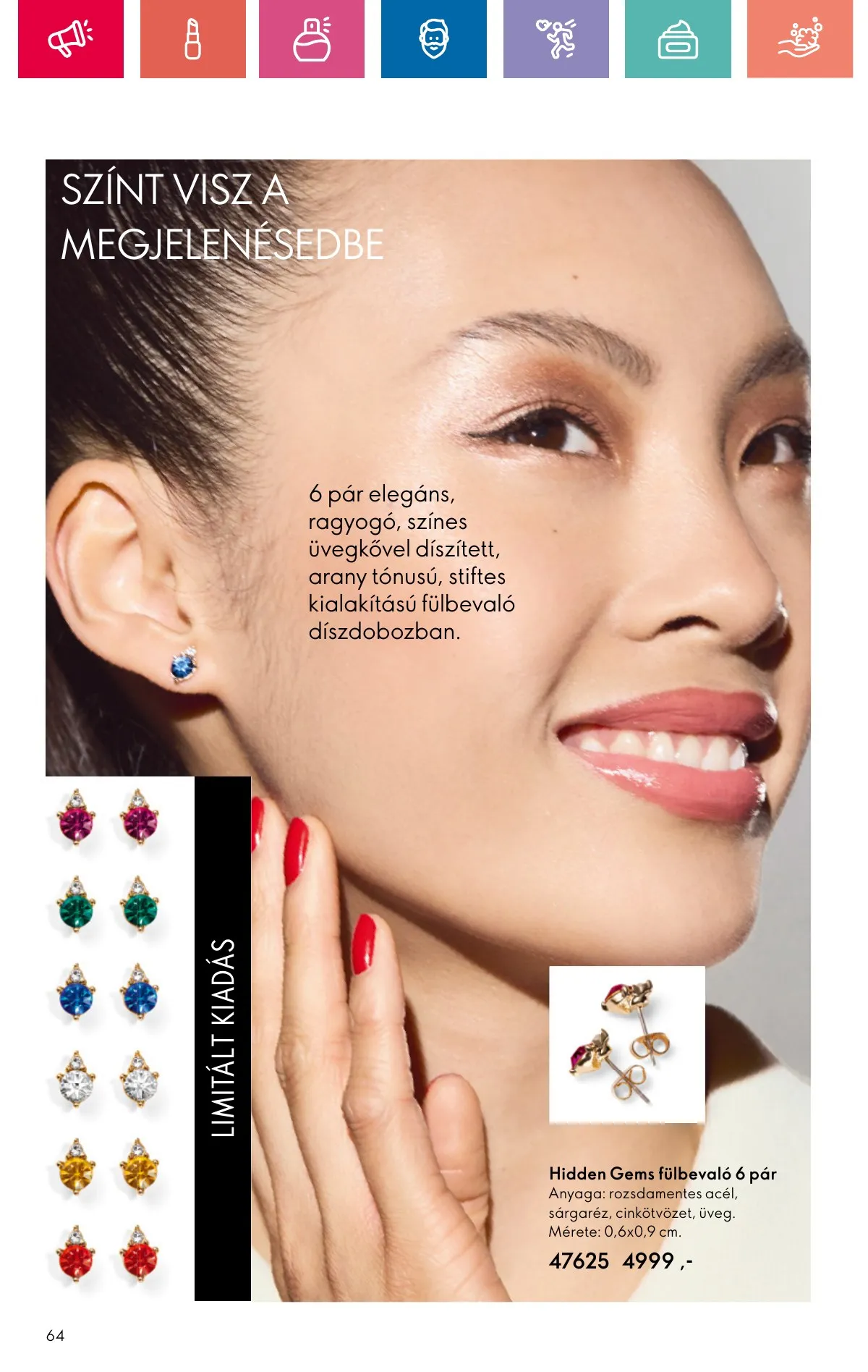 Oriflame akciós újság 10.20–11.09 – 64. oldal