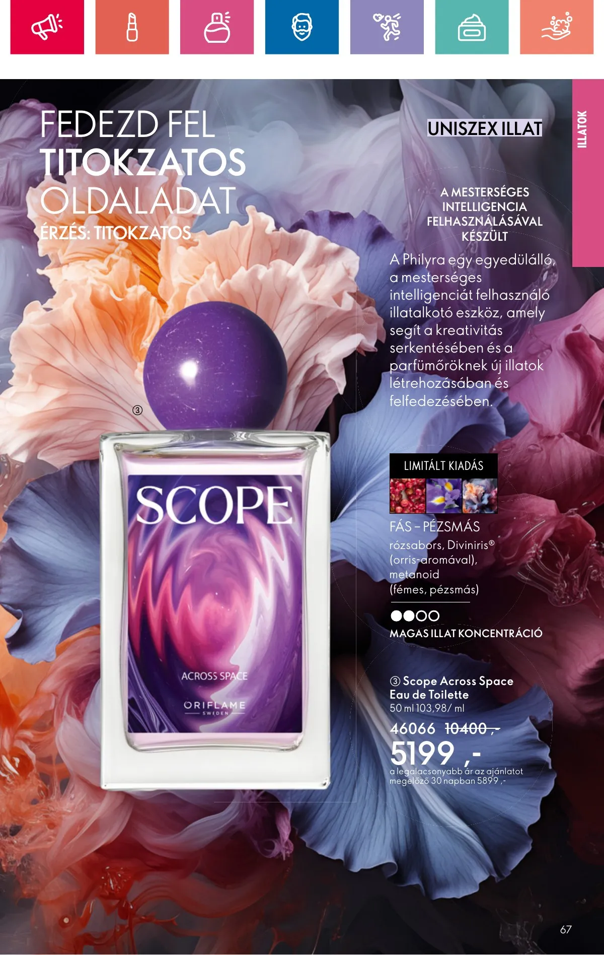 Oriflame akciós újság 10.20–11.09 – 67. oldal