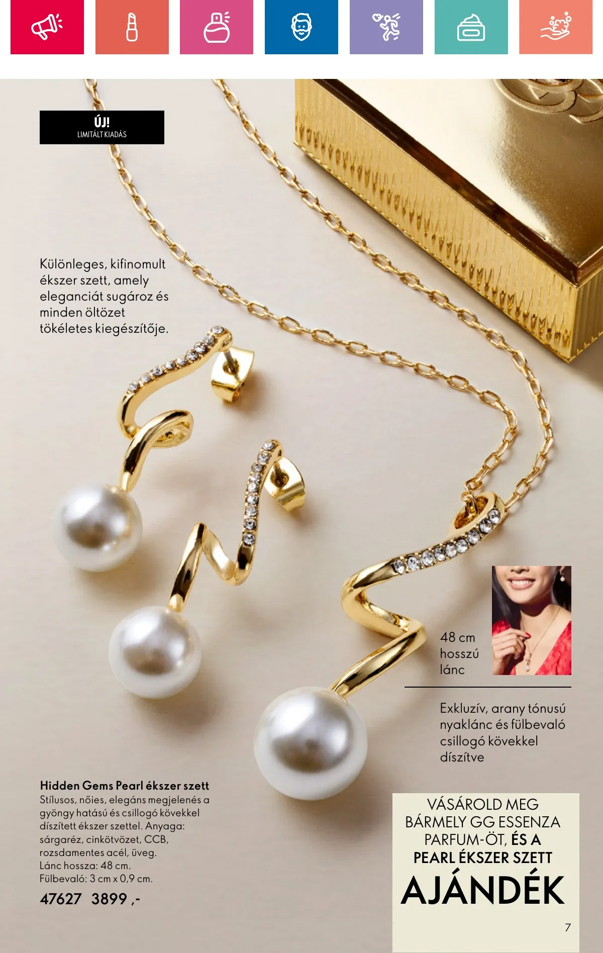 Oriflame akciós újság 10.20–11.09 – 7. oldal