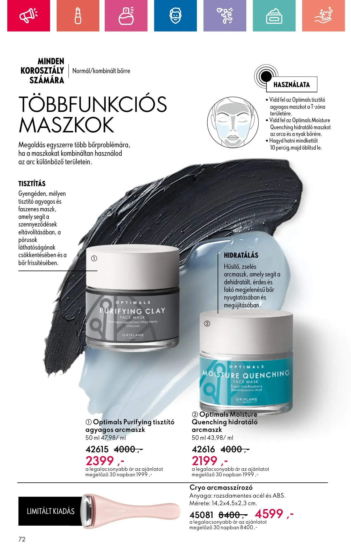 Oriflame akciós újság 10.20–11.09 – 72. oldal