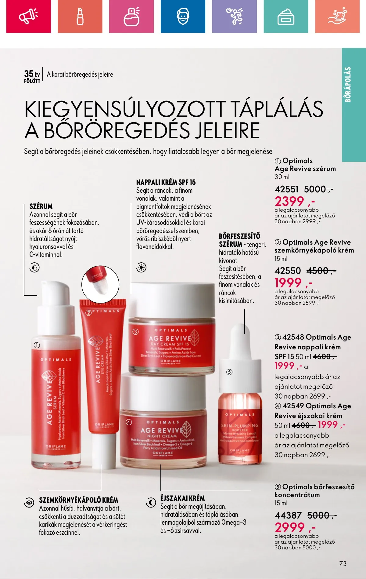 Oriflame akciós újság 10.20–11.09 – 73. oldal