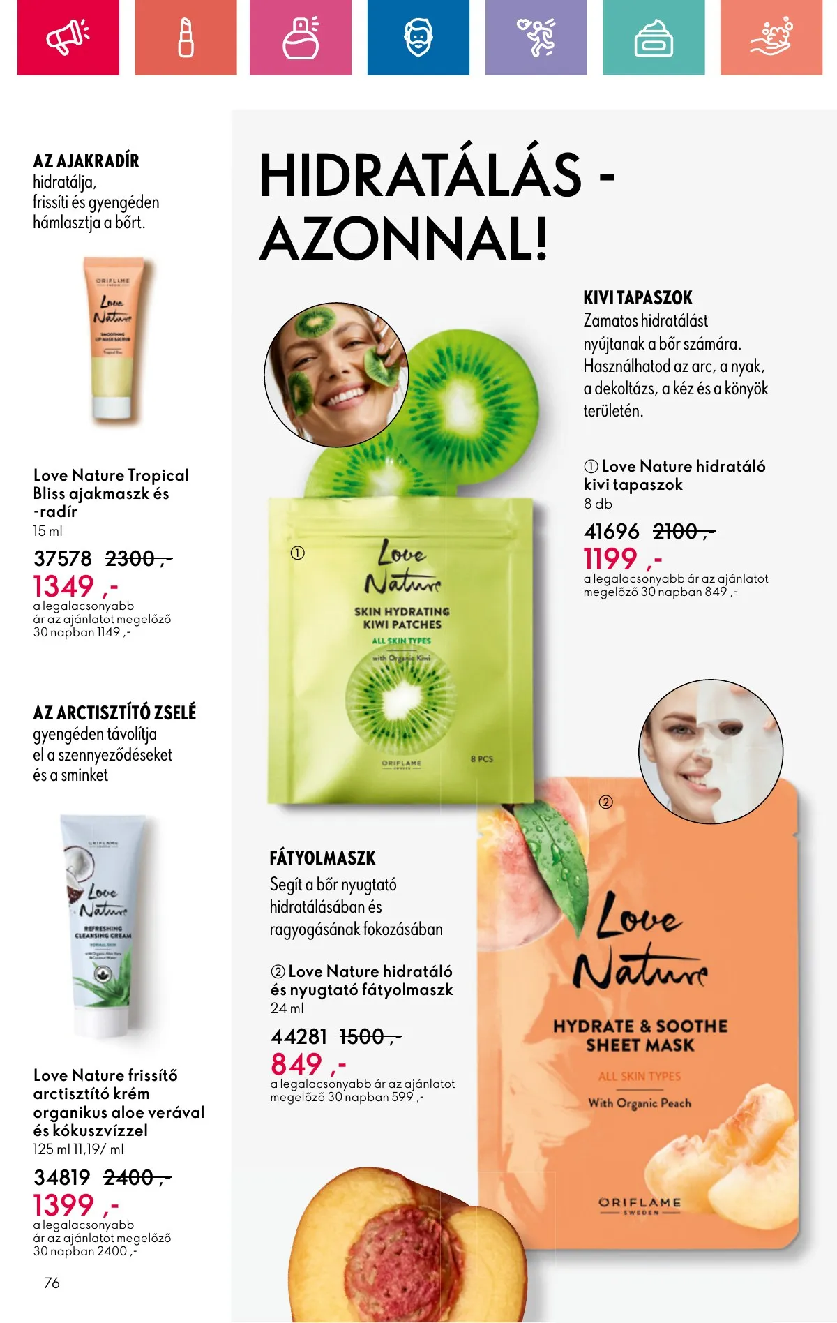 Oriflame akciós újság 10.20–11.09 – 76. oldal
