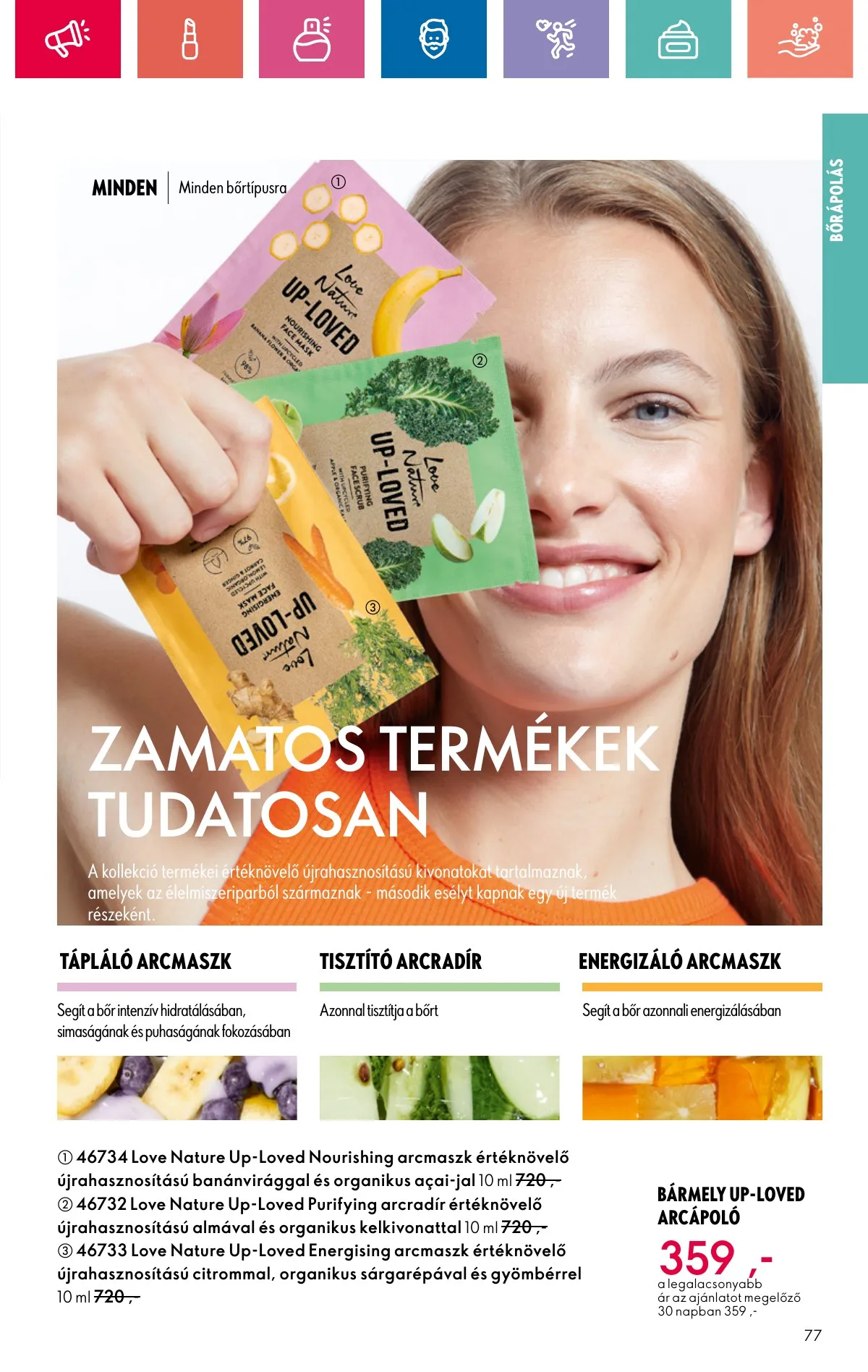 Oriflame akciós újság 10.20–11.09 – 77. oldal