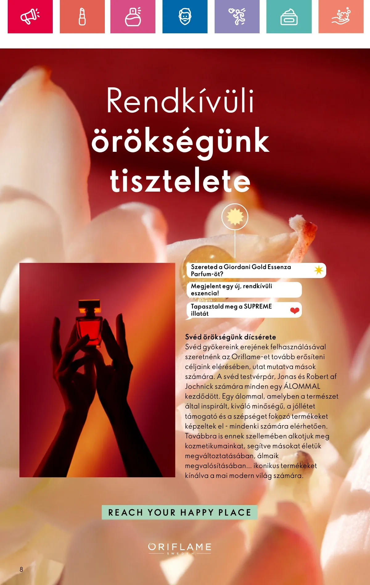 Oriflame akciós újság 10.20–11.09 – 8. oldal