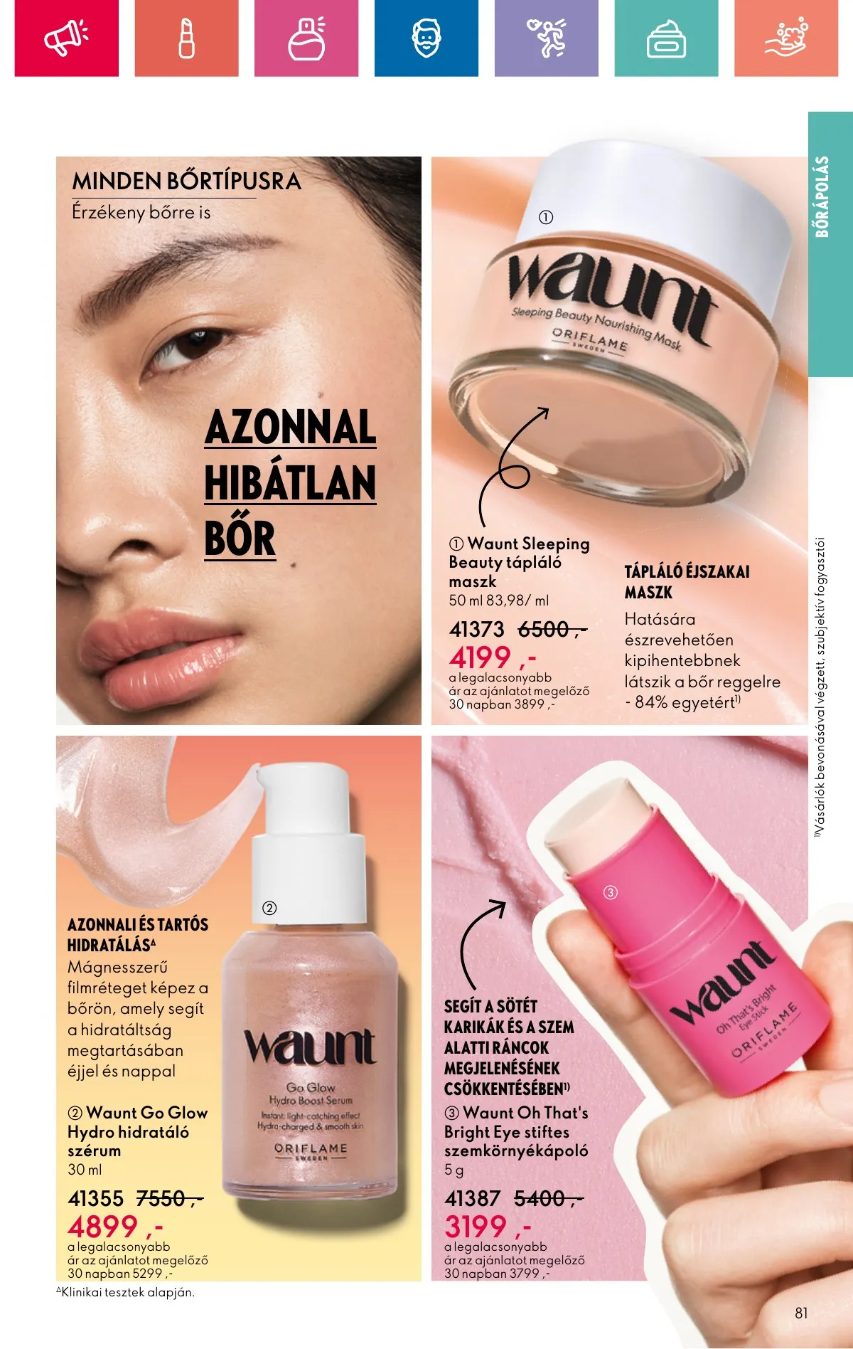Oriflame akciós újság 10.20–11.09 – 81. oldal