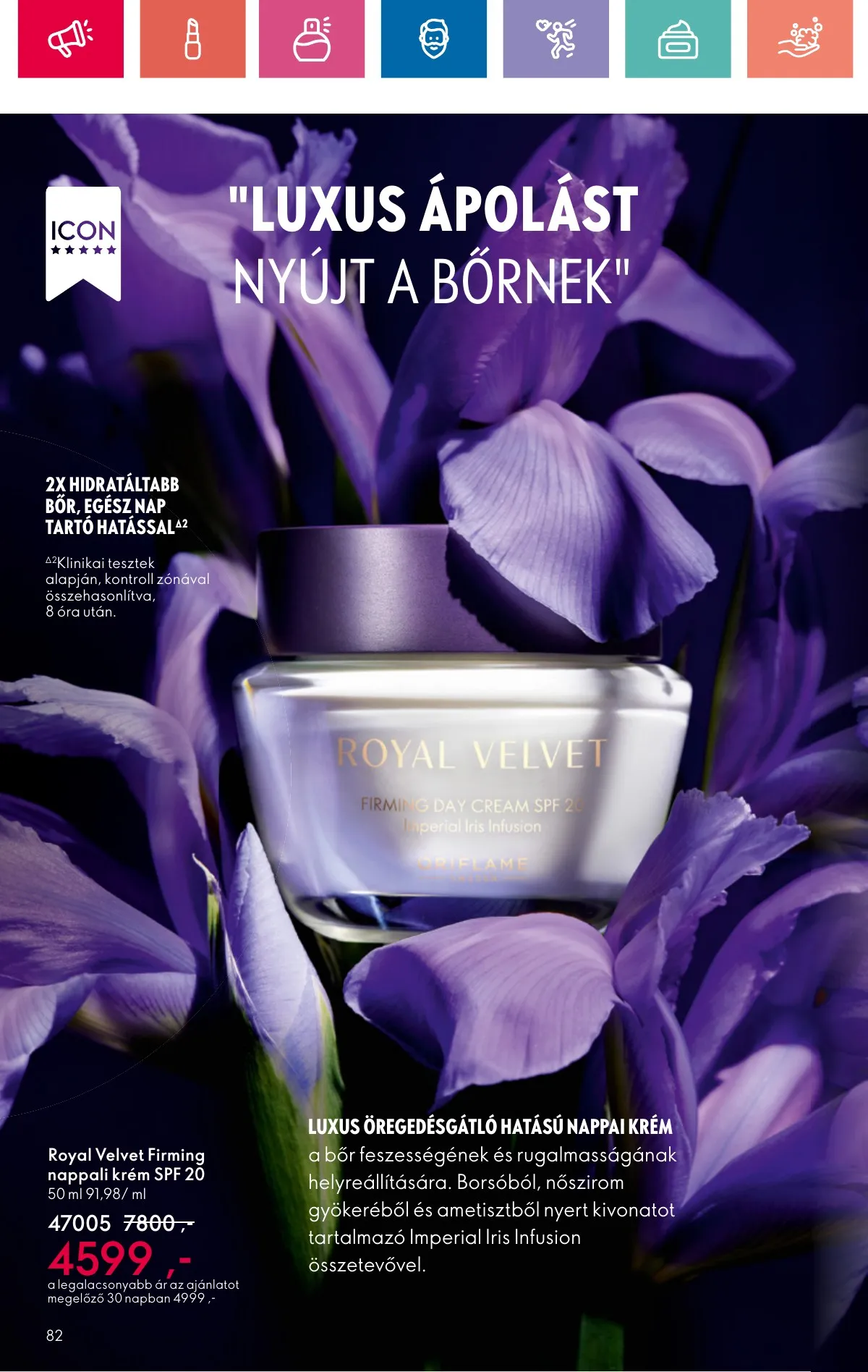 Oriflame akciós újság 10.20–11.09 – 82. oldal