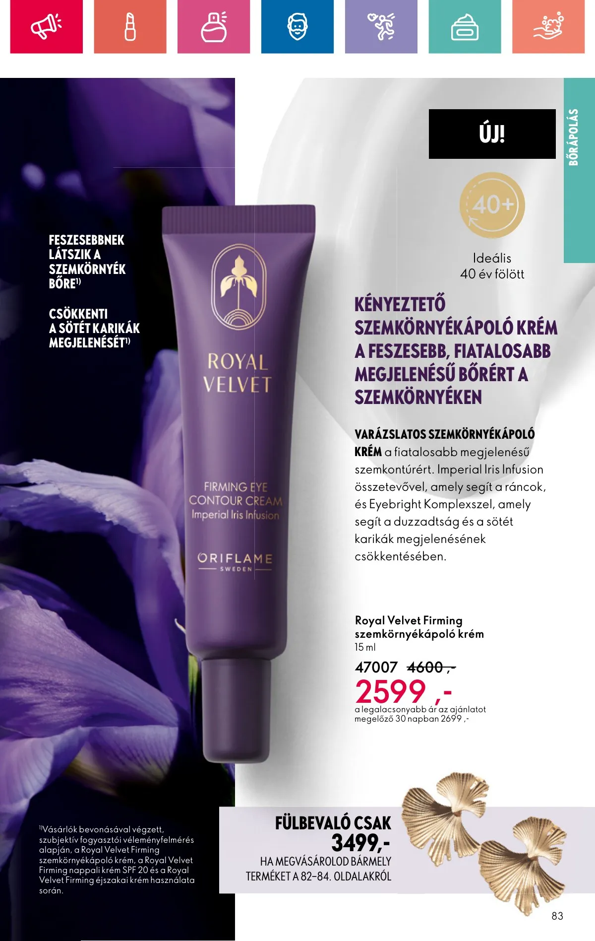 Oriflame akciós újság 10.20–11.09 – 83. oldal