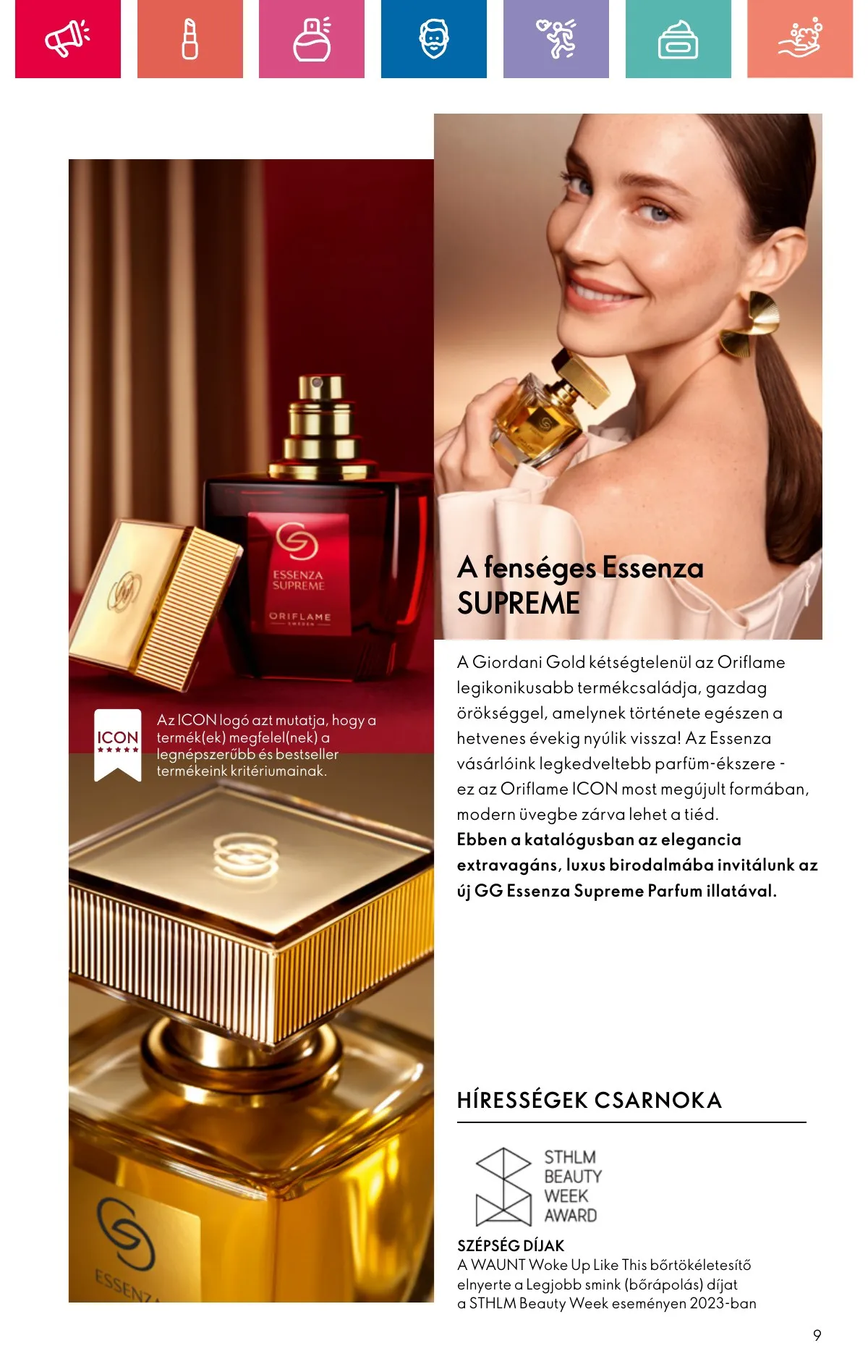 Oriflame akciós újság 10.20–11.09 – 9. oldal