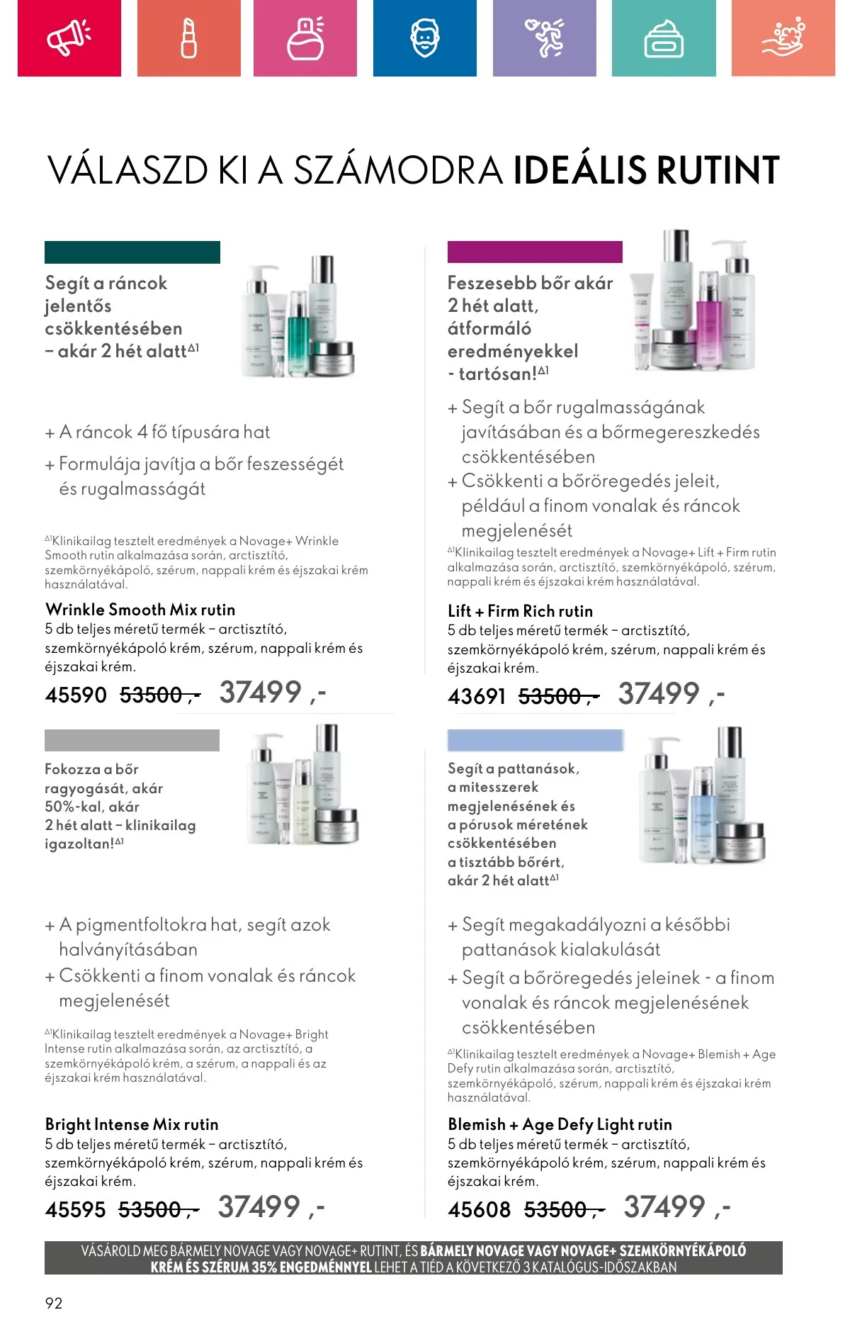 Oriflame akciós újság 10.20–11.09 – 92. oldal