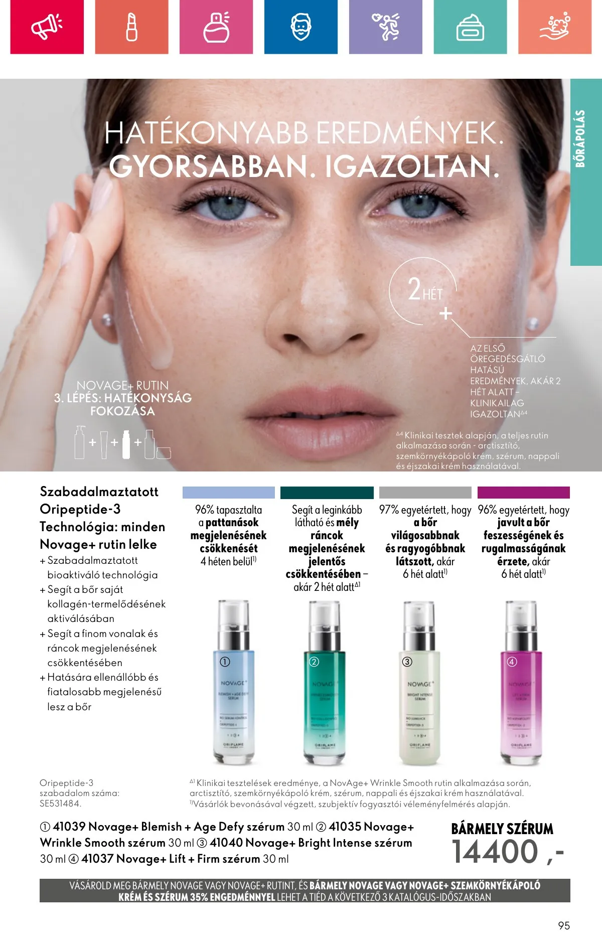 Oriflame akciós újság 10.20–11.09 – 95. oldal
