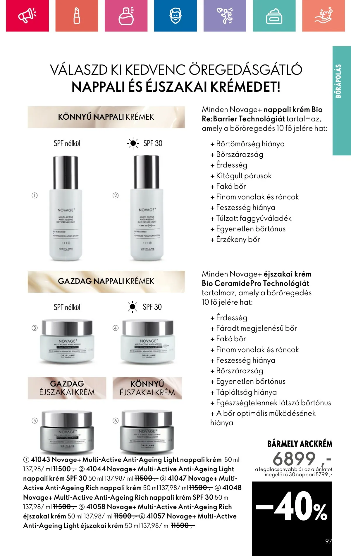 Oriflame akciós újság 10.20–11.09 – 97. oldal