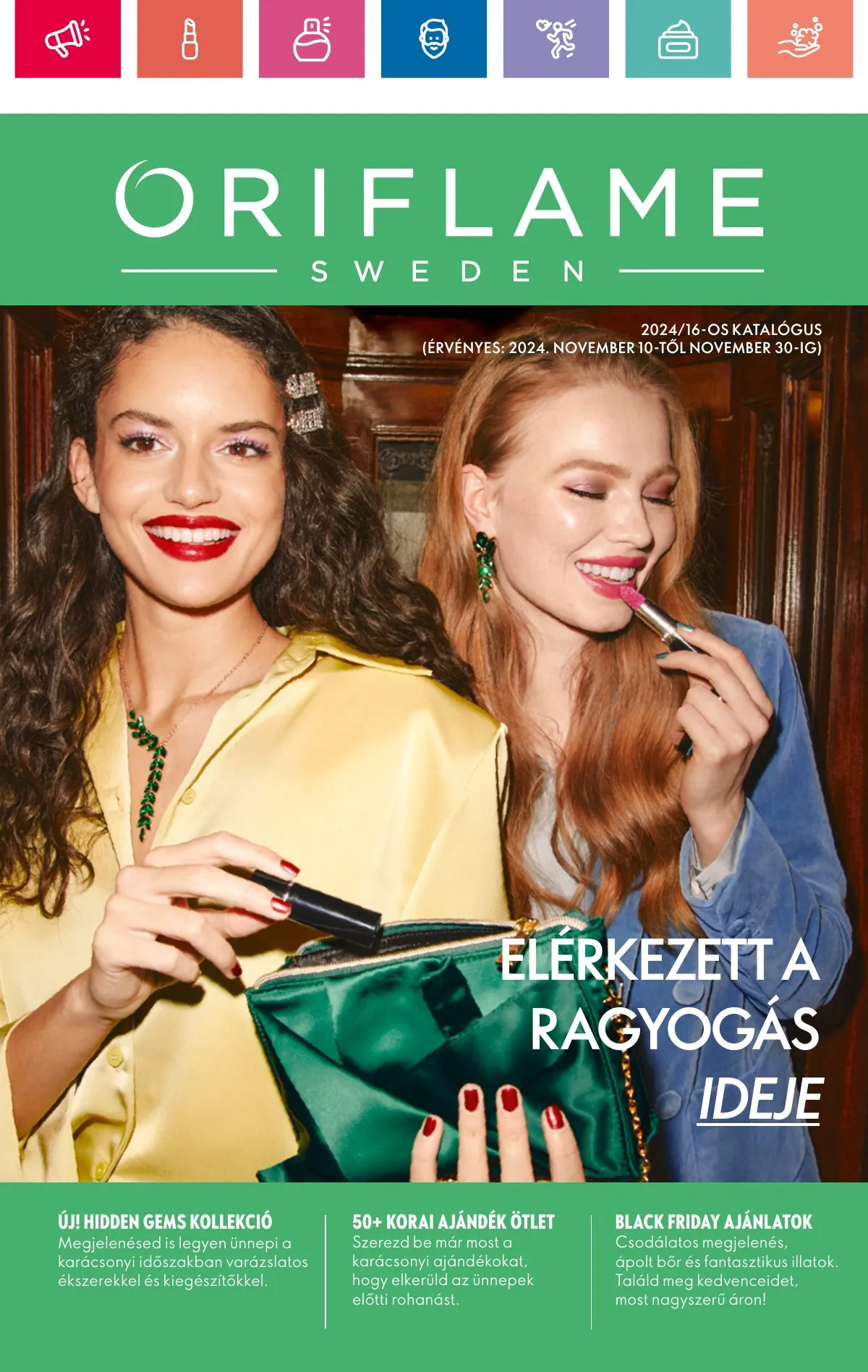 Oriflame akciós újság 11.10–11.30