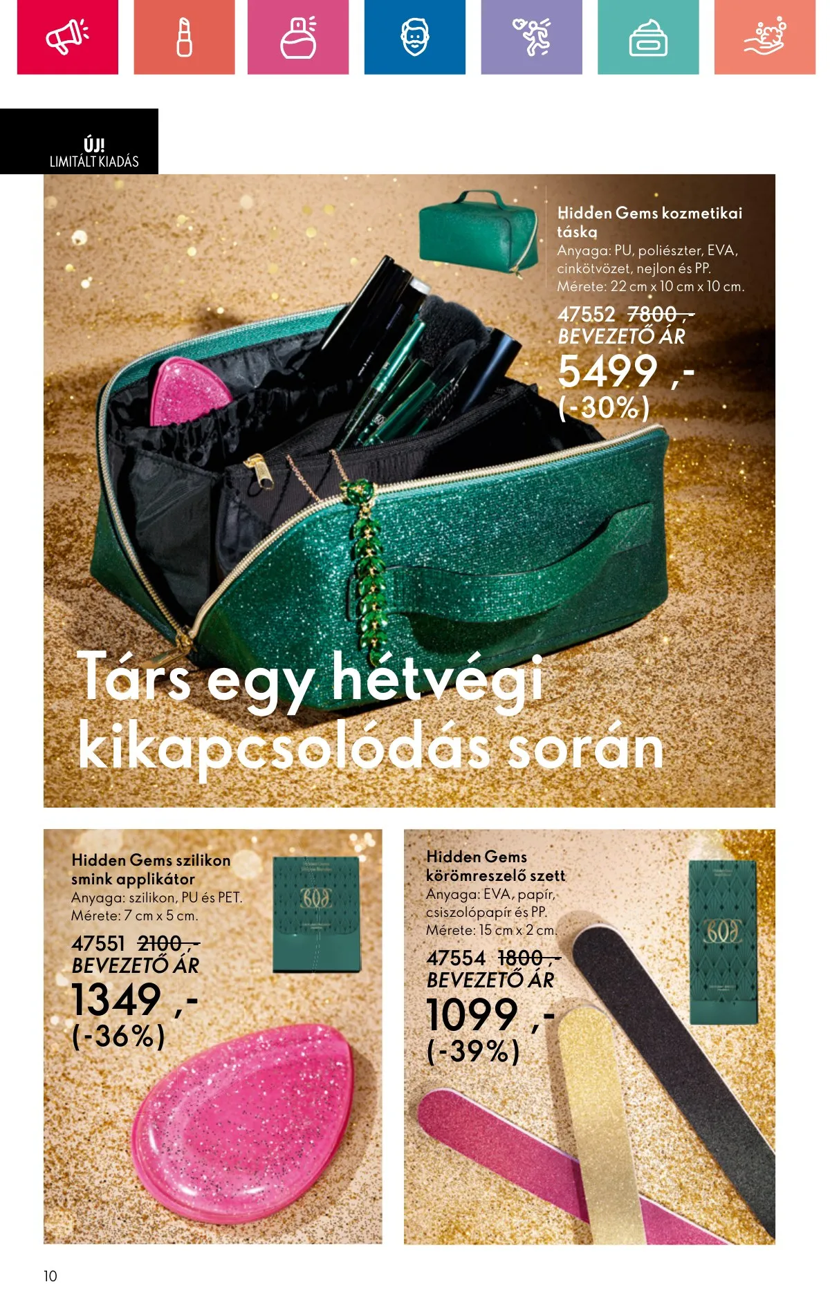 Oriflame akciós újság 11.10–11.30 – 10. oldal