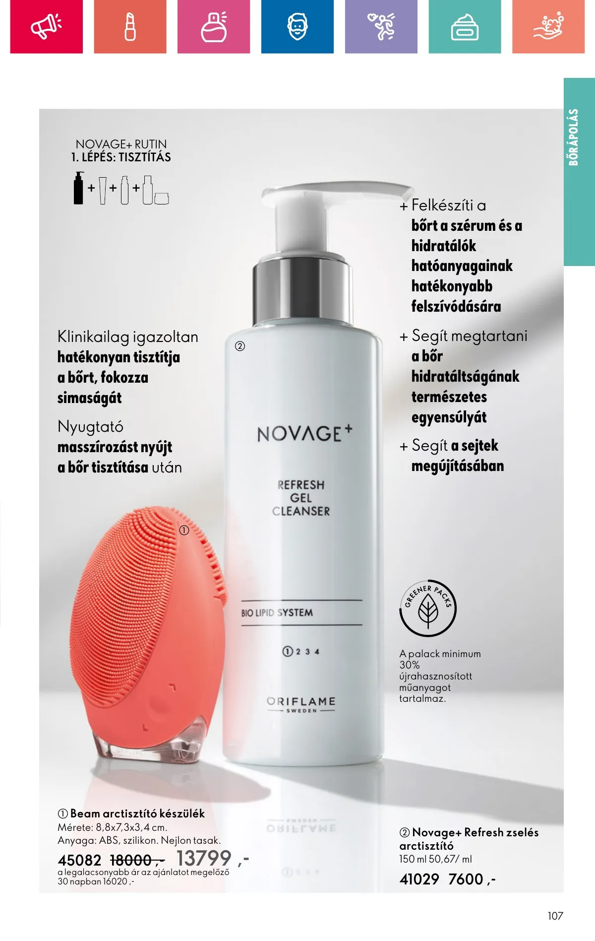 Oriflame akciós újság 11.10–11.30 – 107. oldal