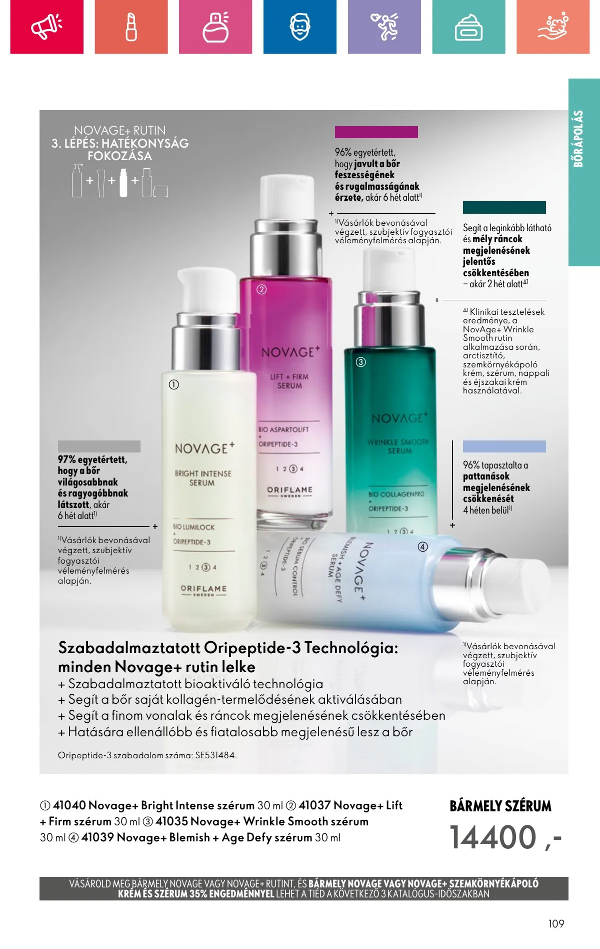 Oriflame akciós újság 11.10–11.30 – 109. oldal