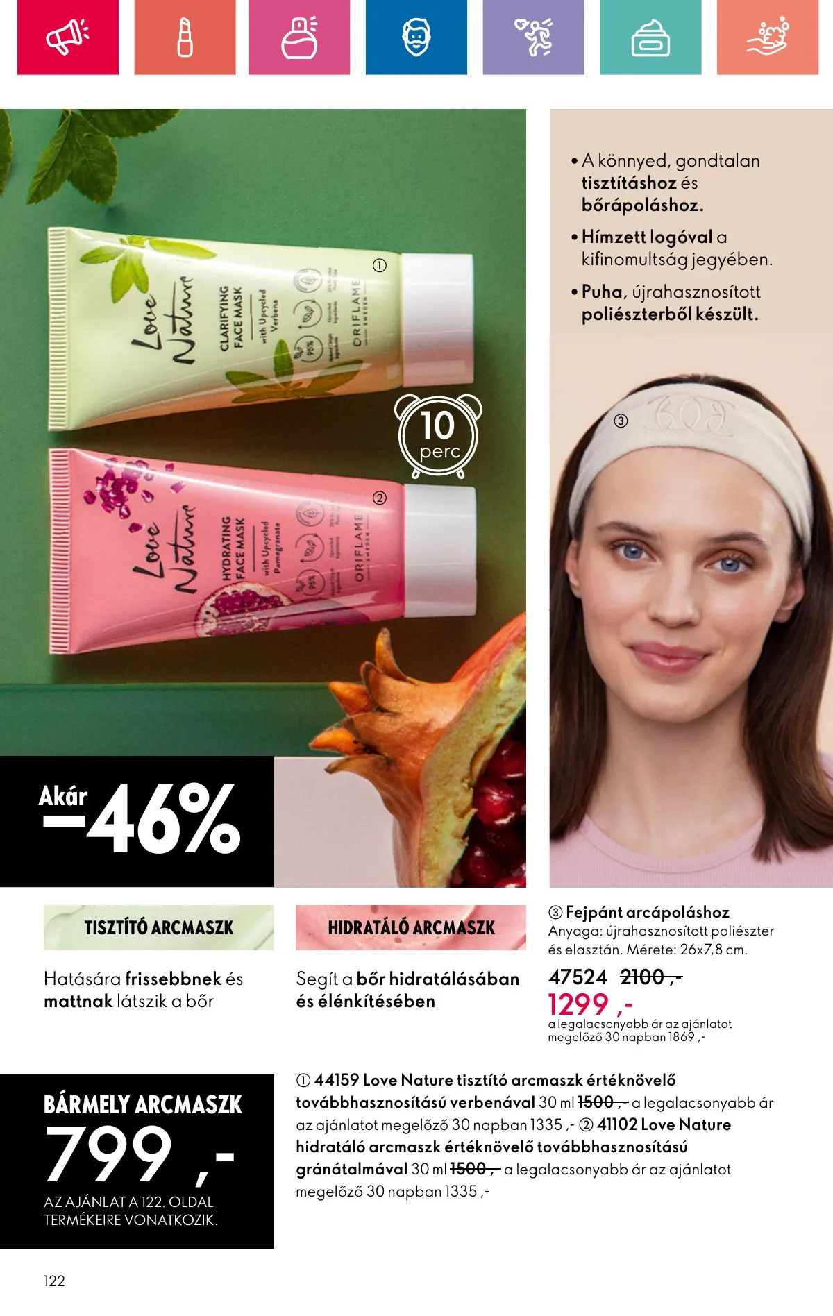Oriflame akciós újság 11.10–11.30 – 122. oldal