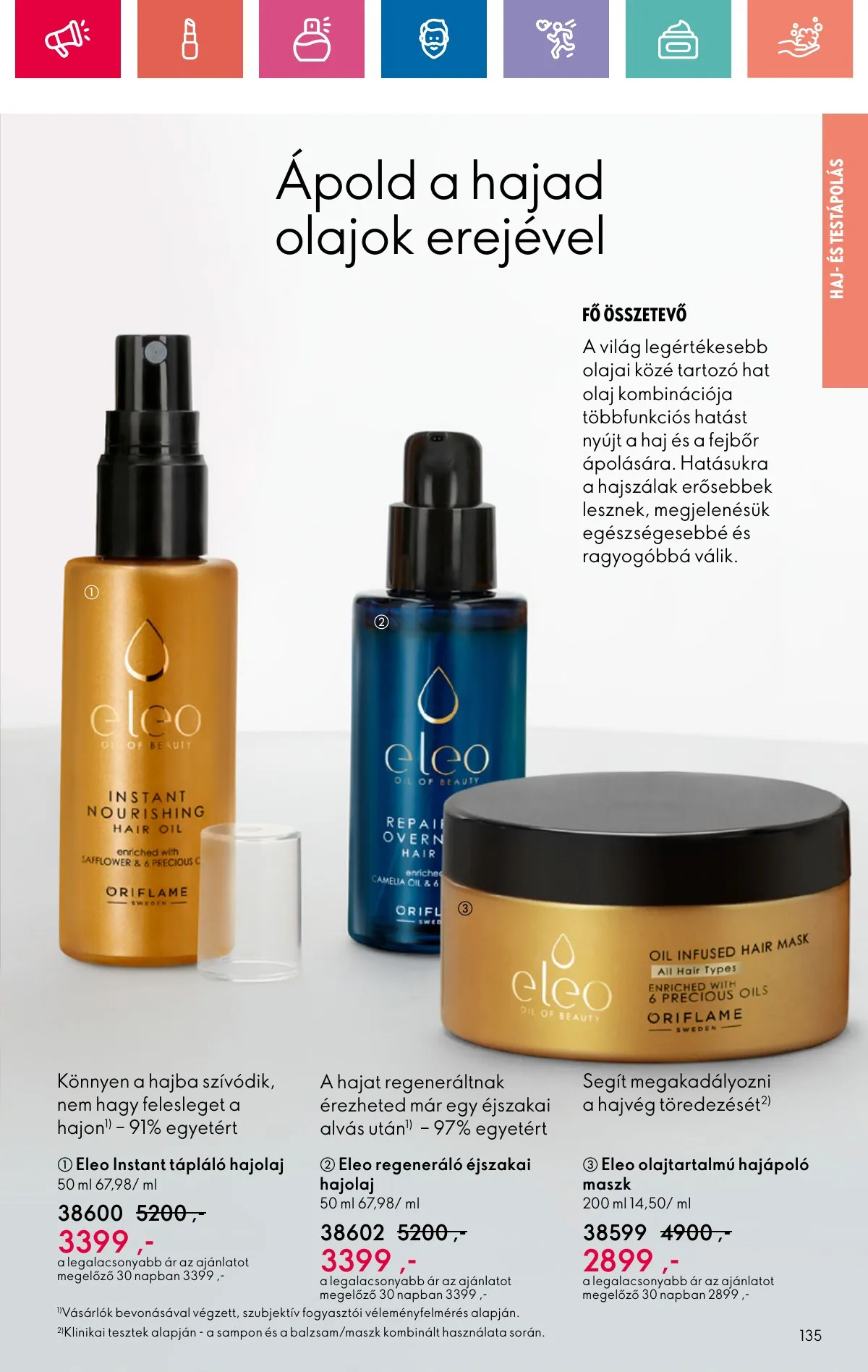 Oriflame akciós újság 11.10–11.30 – 135. oldal