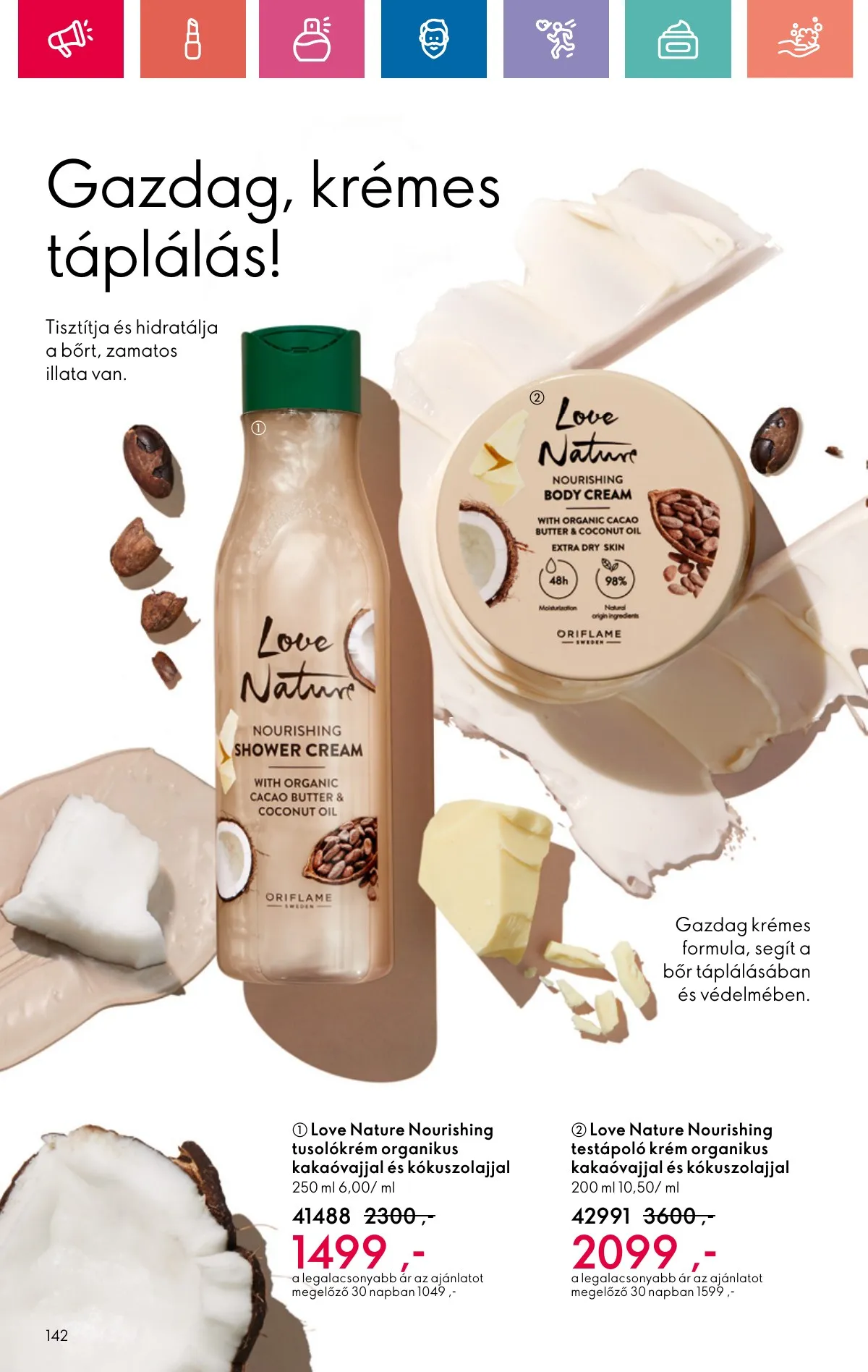 Oriflame akciós újság 11.10–11.30 – 142. oldal