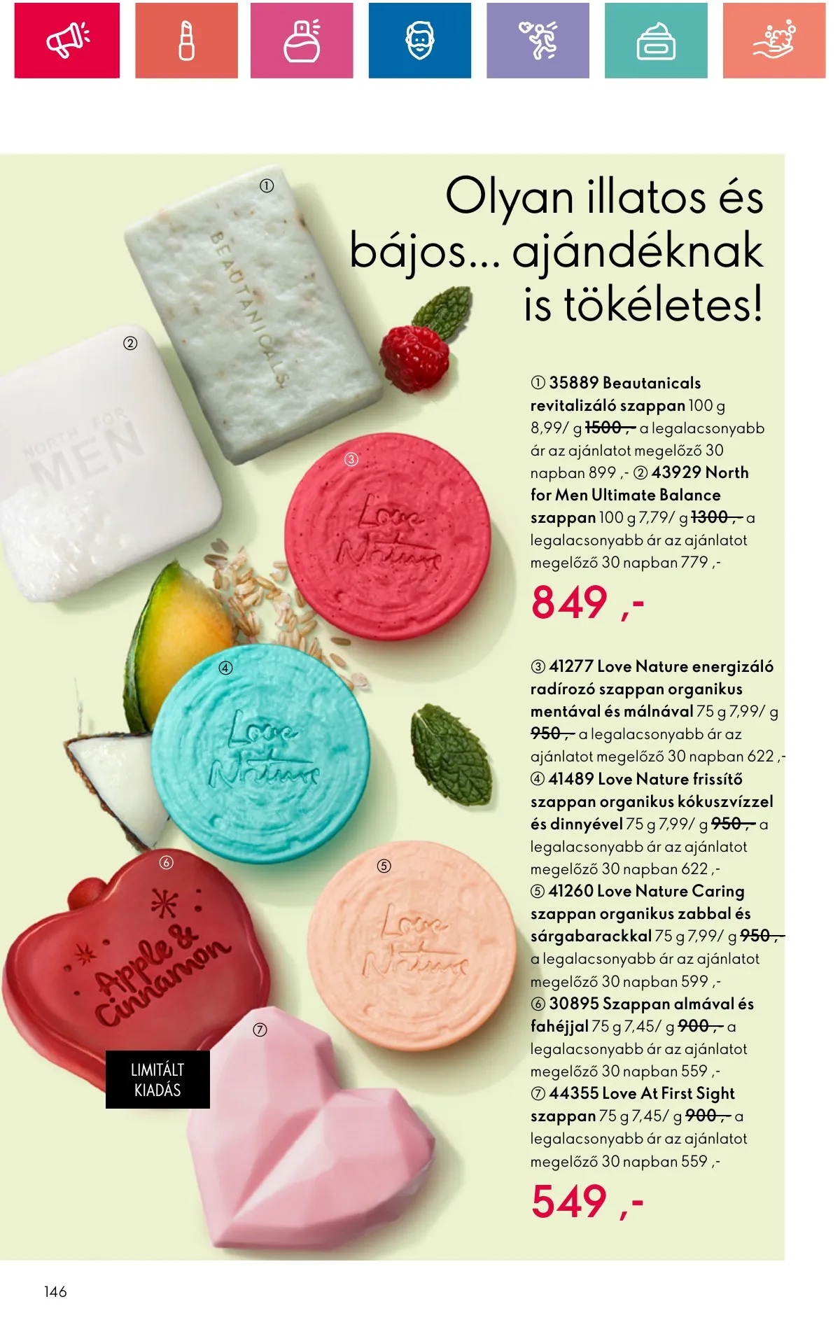Oriflame akciós újság 11.10–11.30 – 146. oldal